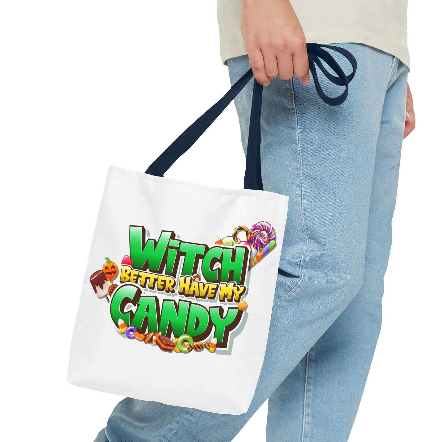 Withc Better Have My Candy Tote Bag, Trick or Treat Bag, Witchy Gift, Spooky Season Accessories, Pumpkin Spice Vibes