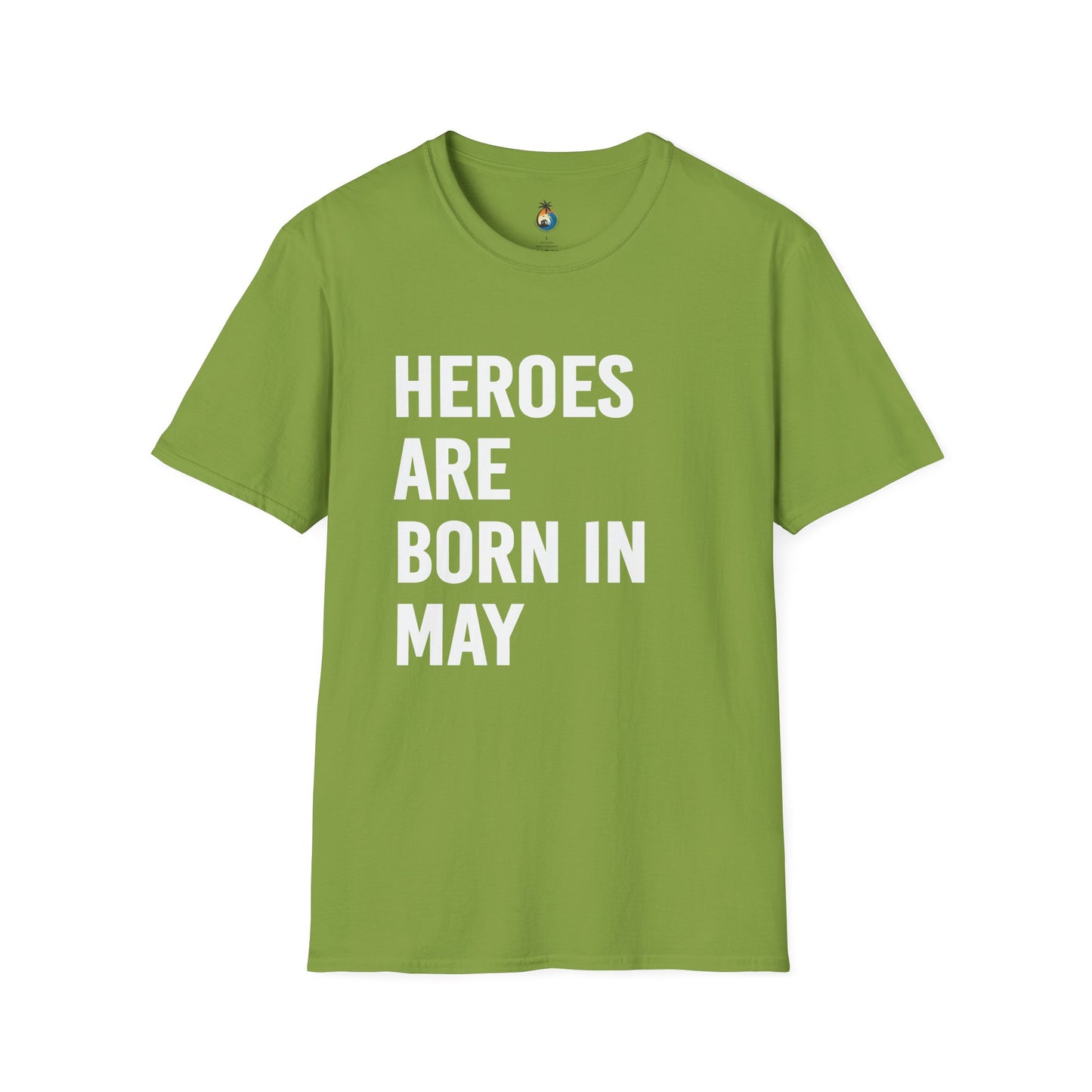 Heroes Are Born In May T-Shirt | Casual Everyday Wear, Comfortable Gift, Stylish Tee, Summer Fashion, Festival Outfit