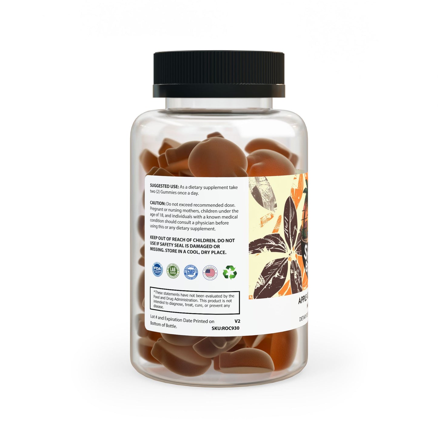 Apple Cider Vinegar Gummies (60 Gummies)