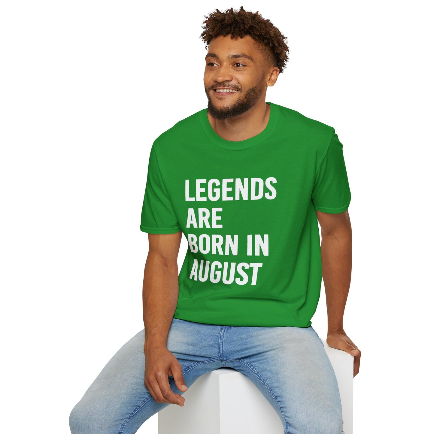 Legends Born in August Unisex T-Shirt