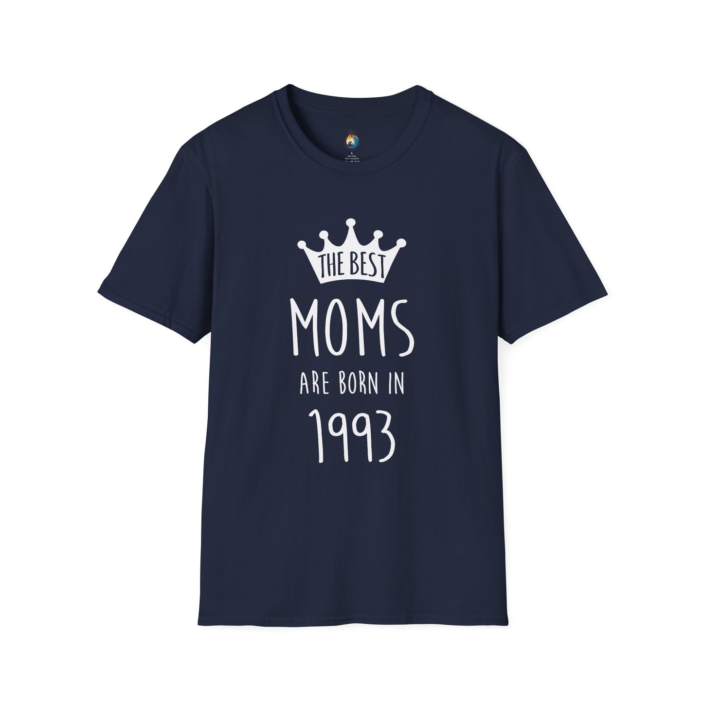 Best Moms Born in 1993 T-Shirt | Unisex Gift for Birthdays, Mother's Day, Casual Wear, Personalized Mom Tee