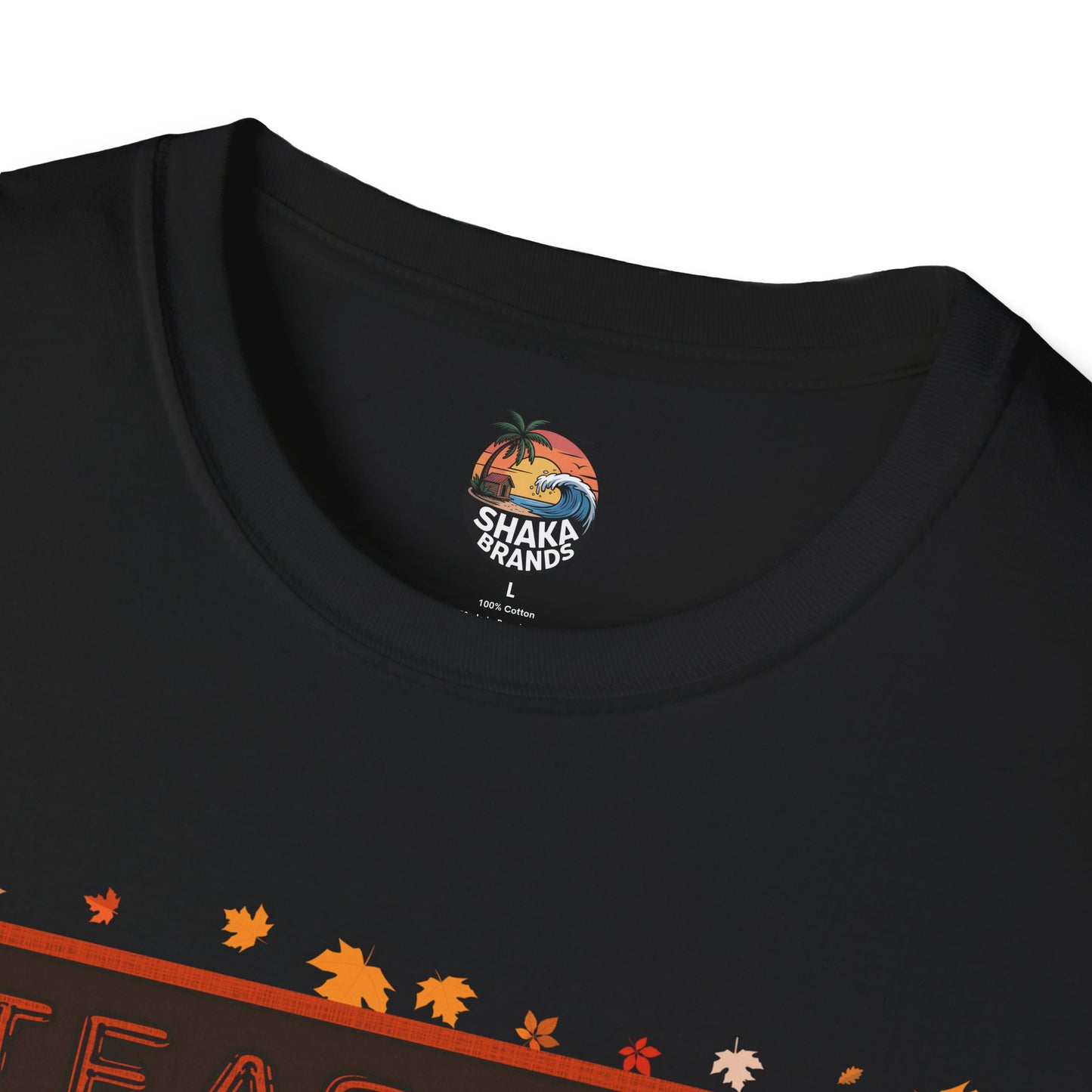 Halloween Teacher T-Shirt with Pumpkins, Spooky Costume Tee, Fall Festival Shirt, Autumn Gift for Educators, Halloween Party Top