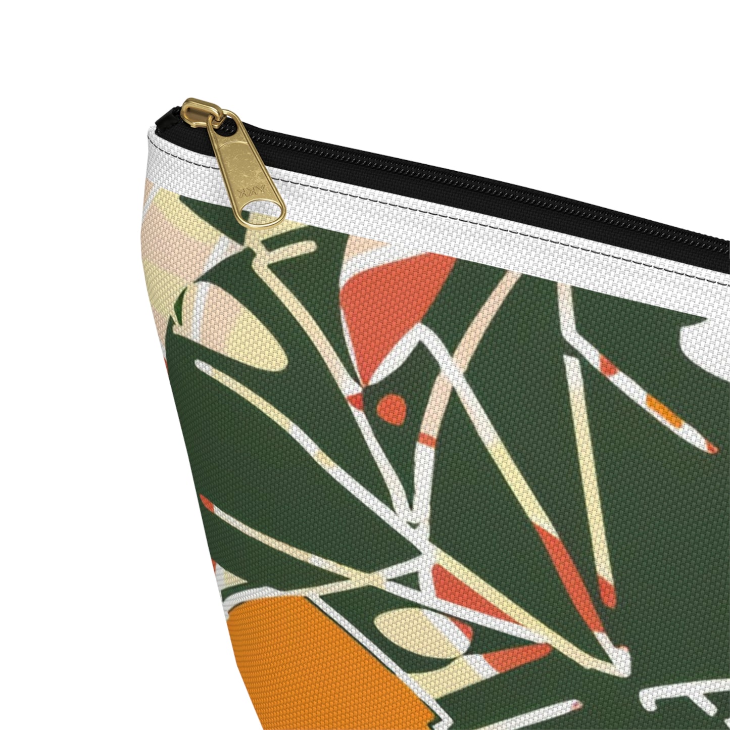 Tropical Accessory Pouch - Tropical Makeup Bag, Floral Travel Organizer, Summer Beach Vibes, Gift for Her, Eco-Friendly Storage