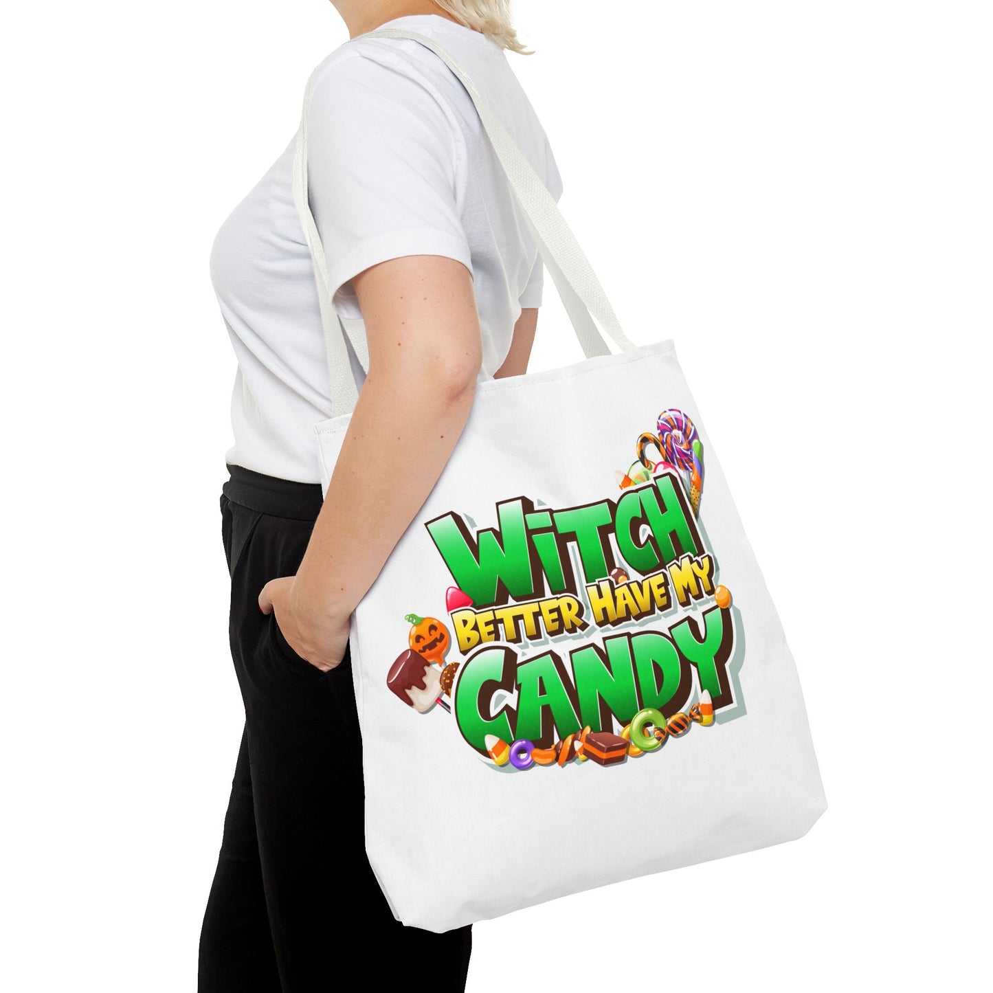 Withc Better Have My Candy Tote Bag, Trick or Treat Bag, Witchy Gift, Spooky Season Accessories, Pumpkin Spice Vibes