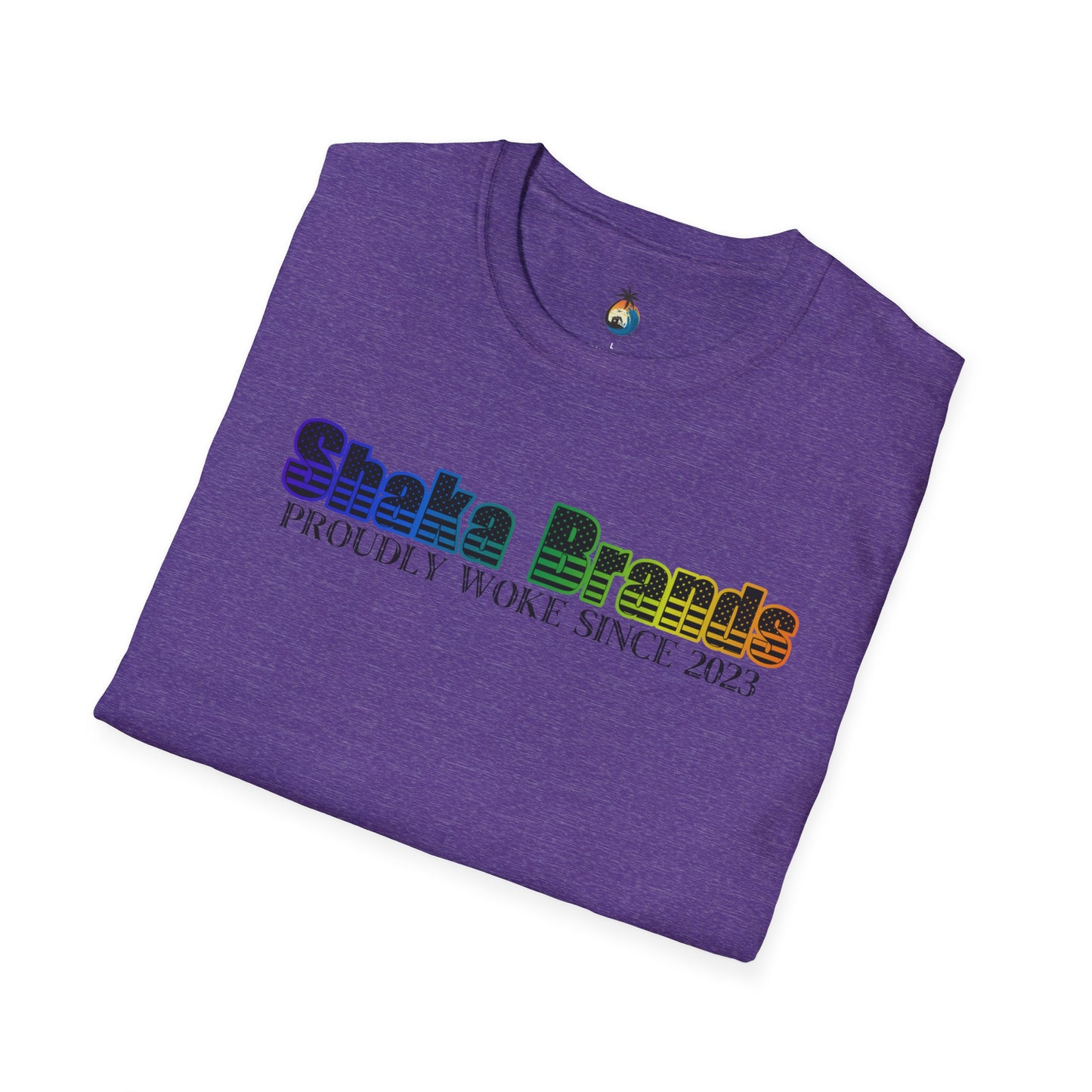 Proudly Woke Unisex T-Shirt - LGBTQ+ Pride, Funny Gift for Friends, Casual Wear, Everyday Tee, Statement Shirt