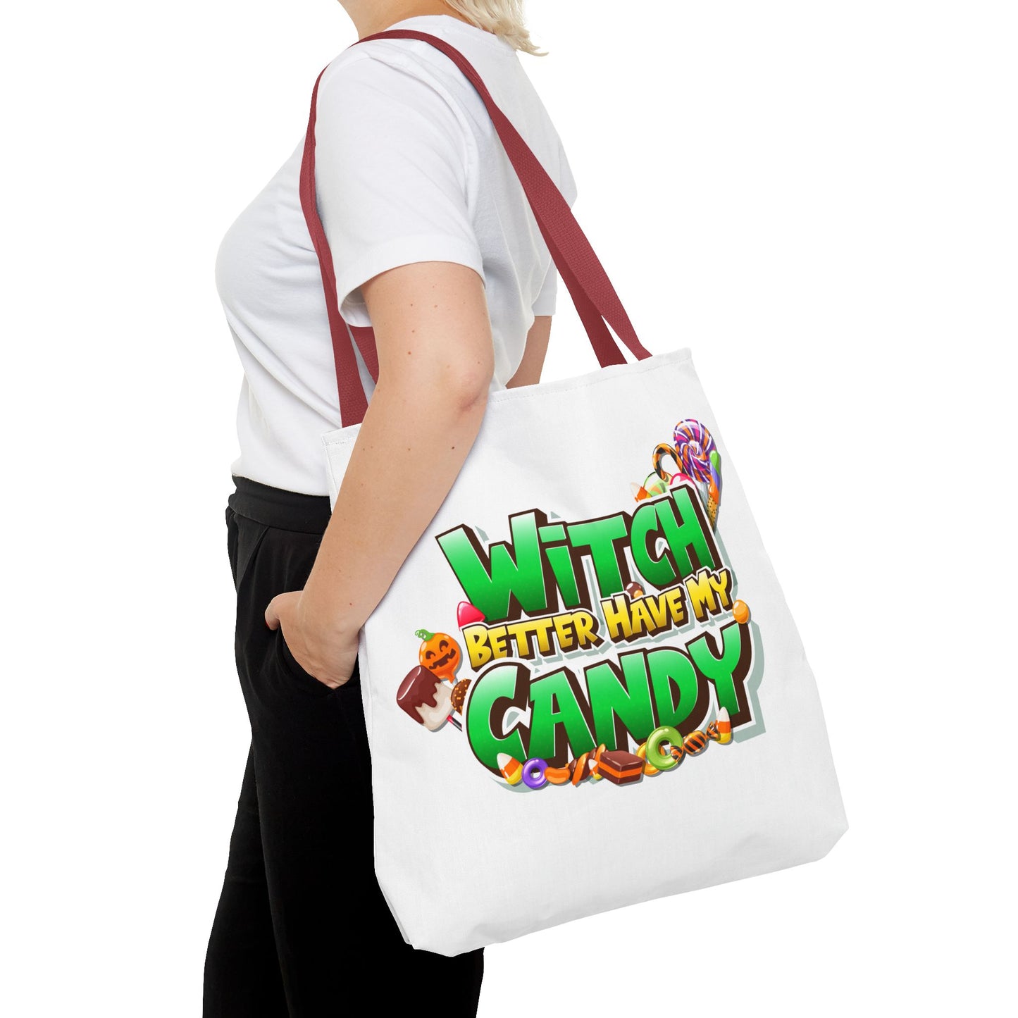 Withc Better Have My Candy Tote Bag, Trick or Treat Bag, Witchy Gift, Spooky Season Accessories, Pumpkin Spice Vibes