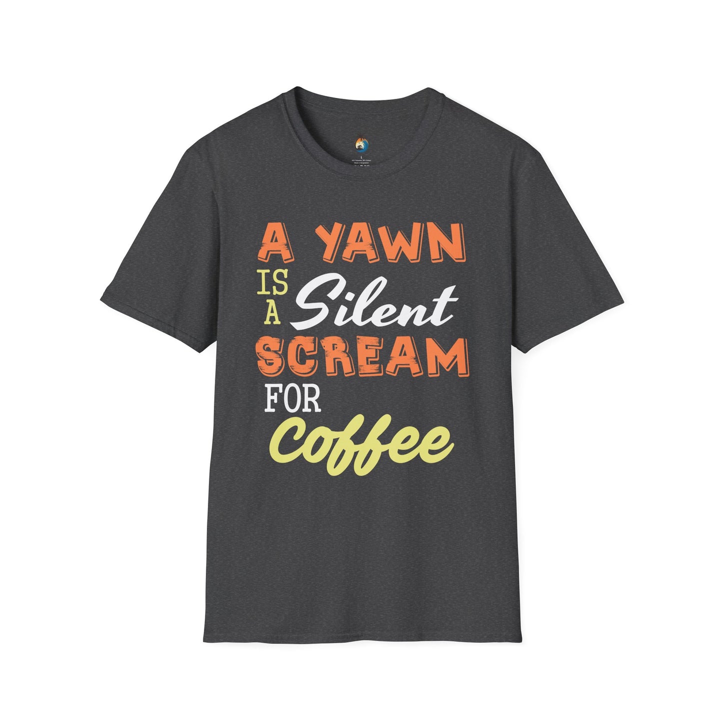 Coffee Humor Unisex T-Shirt | Funny Gift for Coffee Lovers, Casual Wear, Barista Tee, Coffee Enthusiast Gift, Novelty T-Shirt