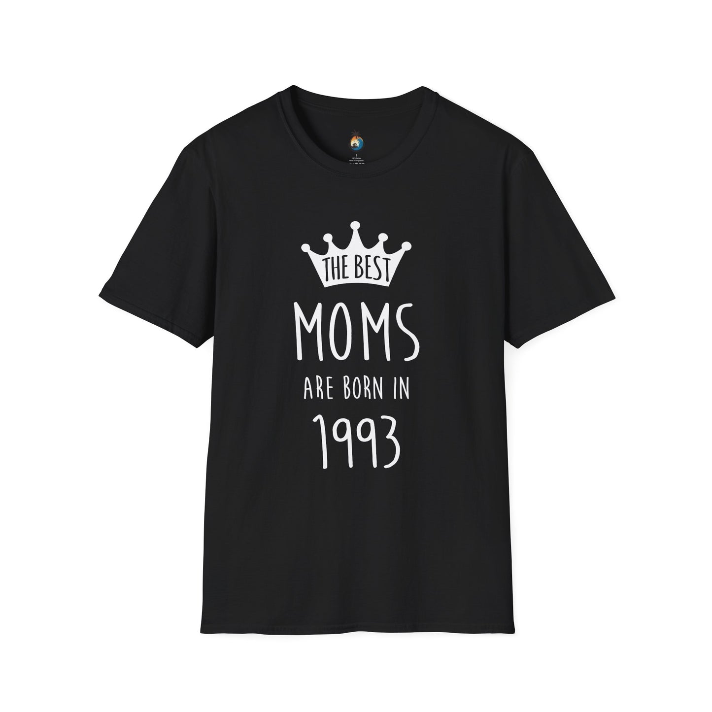 Best Moms Born in 1993 T-Shirt | Unisex Gift for Birthdays, Mother's Day, Casual Wear, Personalized Mom Tee