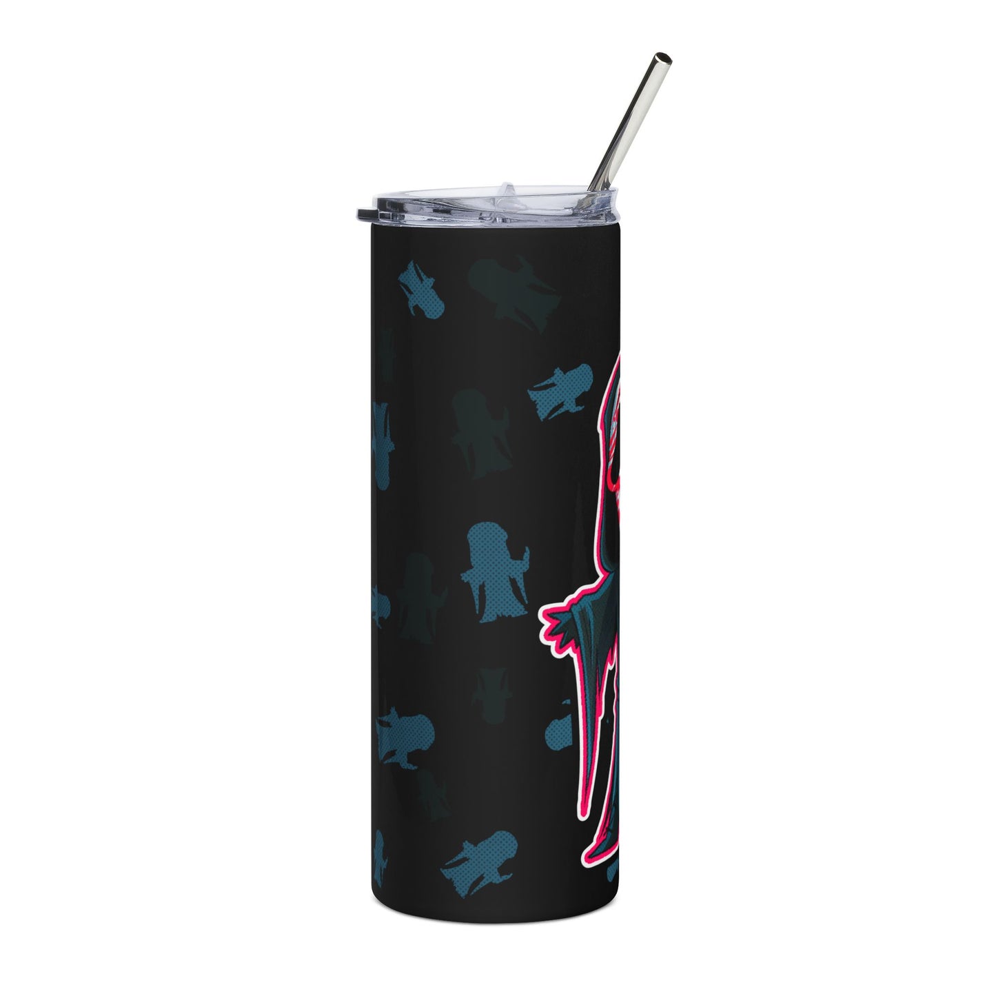 Halloween-Themed Stainless Steel Tumbler, 20oz - Perfect for Horror Lovers, Party Favors, Gift for Spooky Season, Eco-Friendly Drinkware