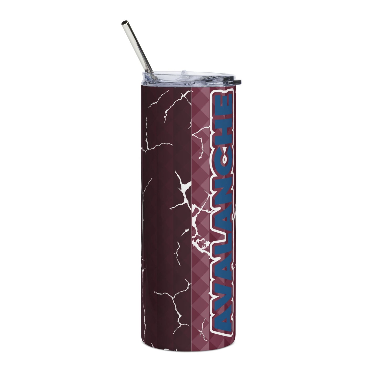 Avalanche Stainless Steel Tumbler | Sports Fan Travel Mug