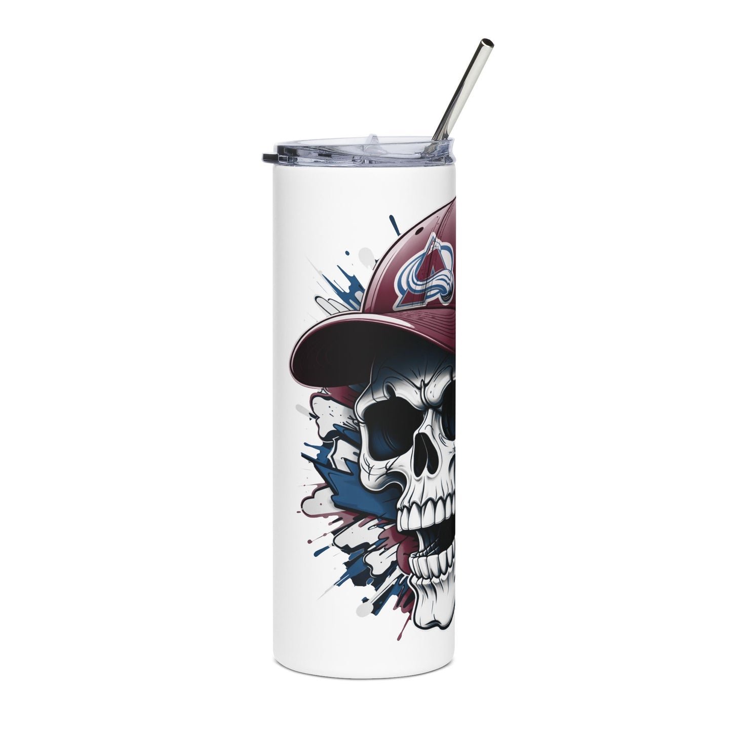 Avalanche Skull Design 20oz Stainless Steel Tumbler