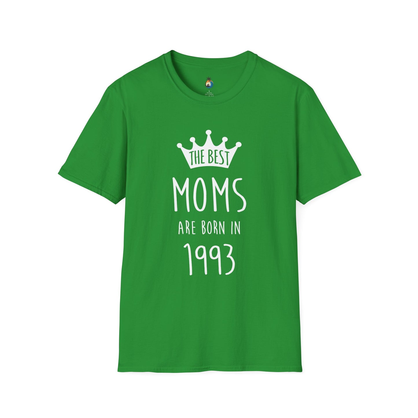 Best Moms Born in 1993 T-Shirt | Unisex Gift for Birthdays, Mother's Day, Casual Wear, Personalized Mom Tee
