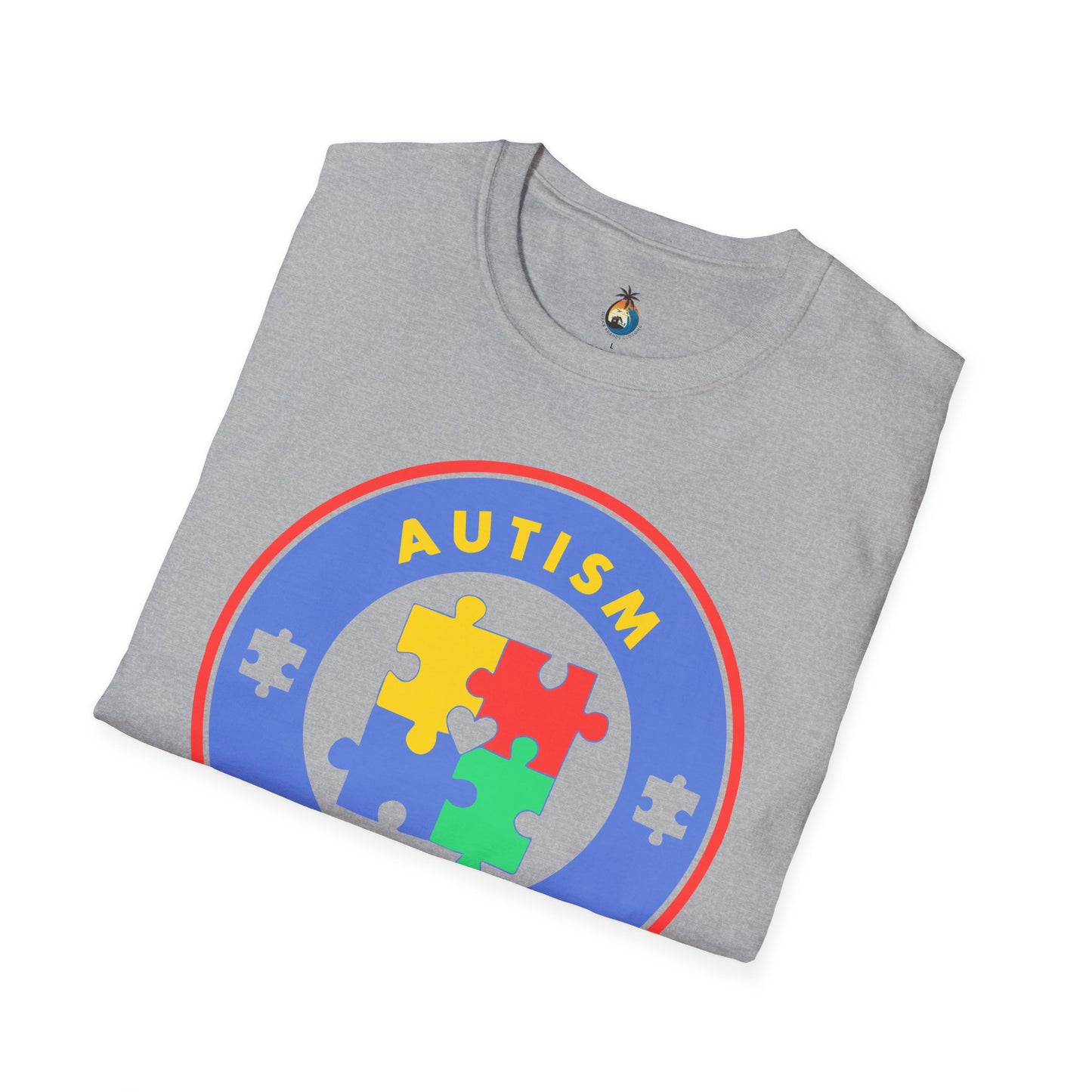 Autism Mom Puzzle T-Shirt, Support Autism Awareness Tee, Gift for Moms, Everyday Casual Wear, Special Occasion Apparel
