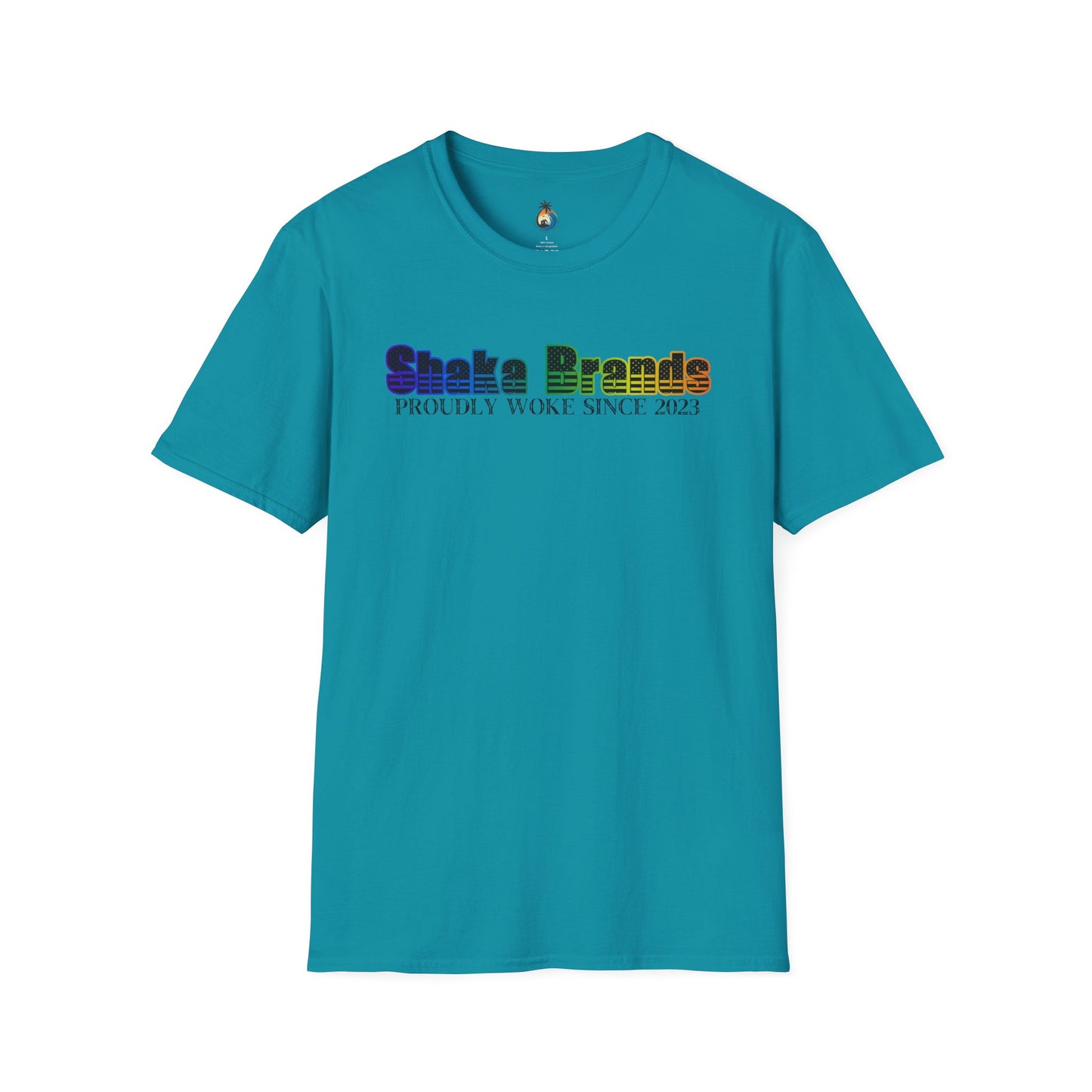 Proudly Woke Unisex T-Shirt - LGBTQ+ Pride, Funny Gift for Friends, Casual Wear, Everyday Tee, Statement Shirt