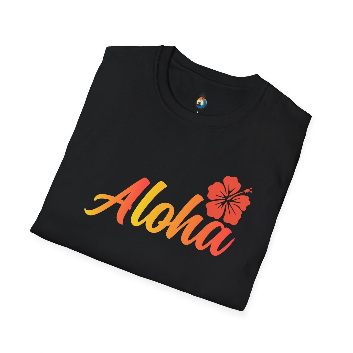 Aloha Floral Unisex T-Shirt, Beachwear, Summer Vibe, Vacation Tee, Tropical Gift, Casual Wear