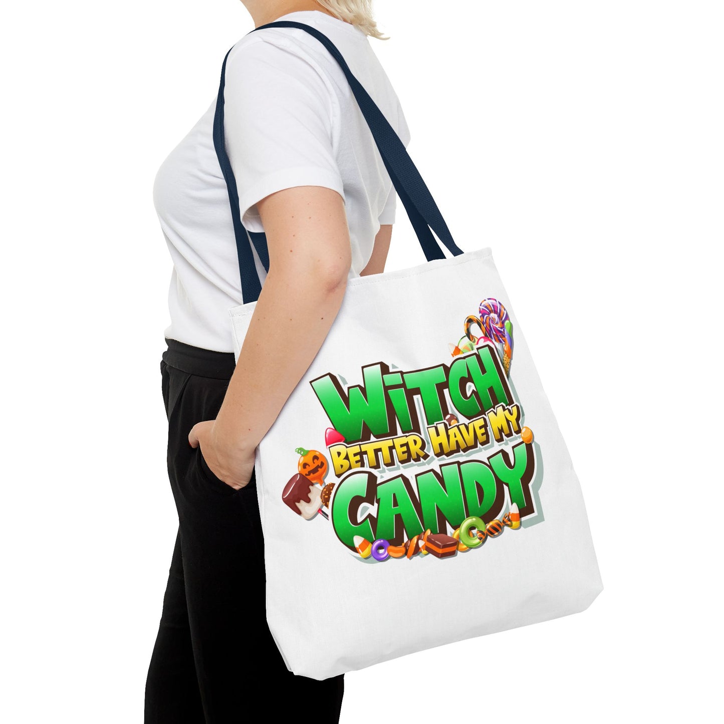 Withc Better Have My Candy Tote Bag, Trick or Treat Bag, Witchy Gift, Spooky Season Accessories, Pumpkin Spice Vibes