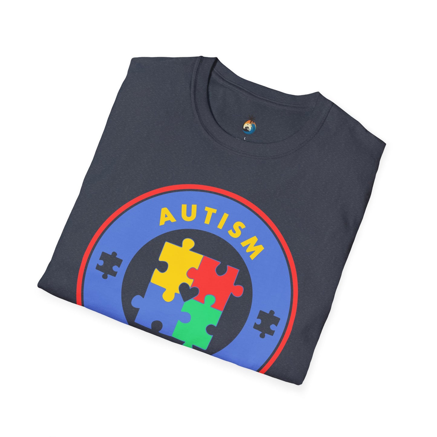 Autism Mom Puzzle T-Shirt, Support Autism Awareness Tee, Gift for Moms, Everyday Casual Wear, Special Occasion Apparel
