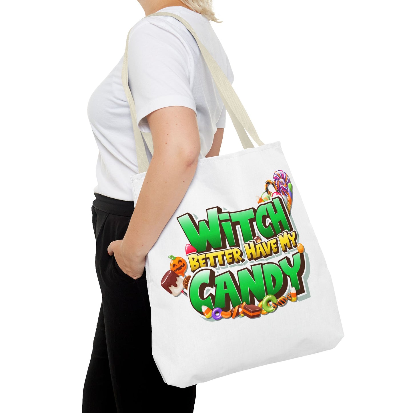Withc Better Have My Candy Tote Bag, Trick or Treat Bag, Witchy Gift, Spooky Season Accessories, Pumpkin Spice Vibes