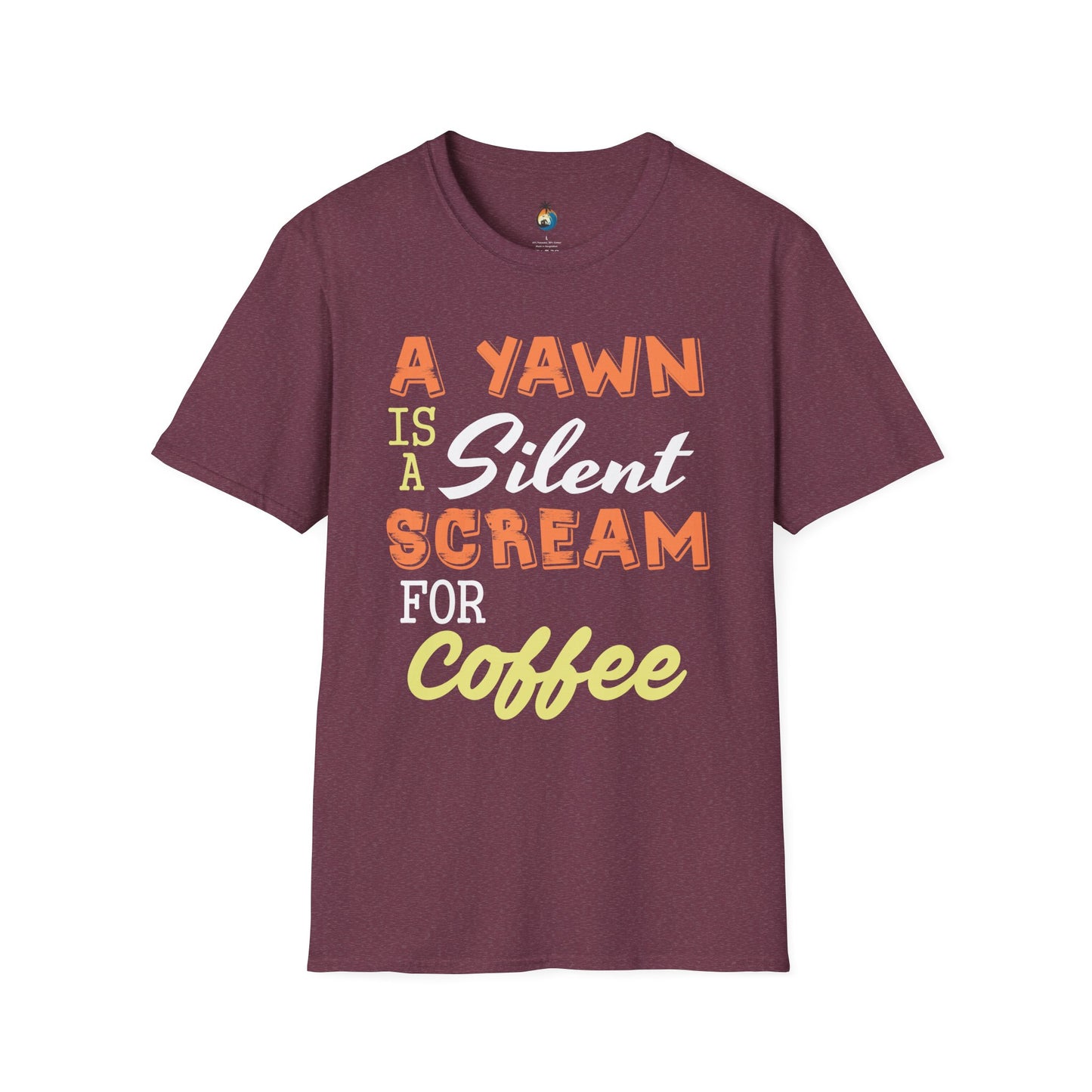 Coffee Humor Unisex T-Shirt | Funny Gift for Coffee Lovers, Casual Wear, Barista Tee, Coffee Enthusiast Gift, Novelty T-Shirt