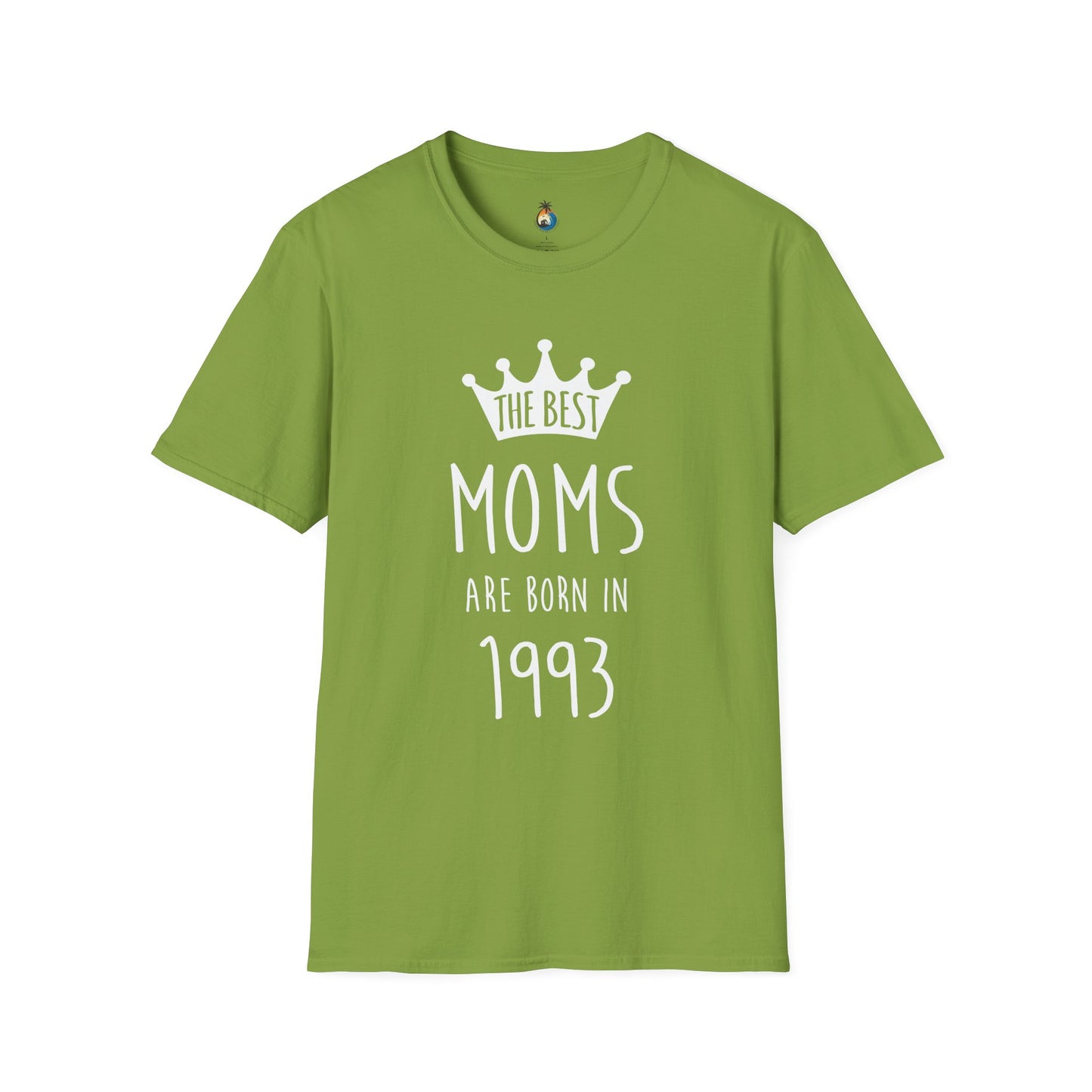 Best Moms Born in 1993 T-Shirt | Unisex Gift for Birthdays, Mother's Day, Casual Wear, Personalized Mom Tee