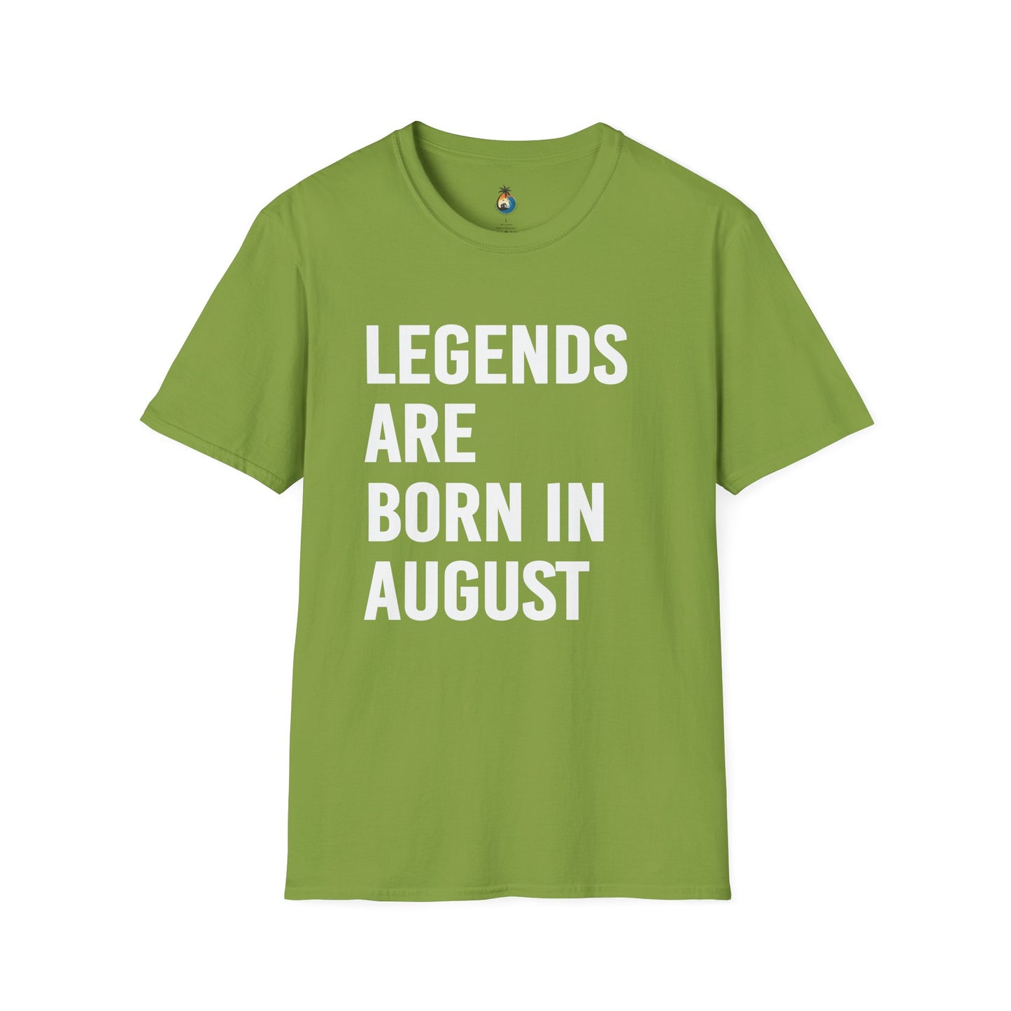 Legends Born in August Unisex T-Shirt