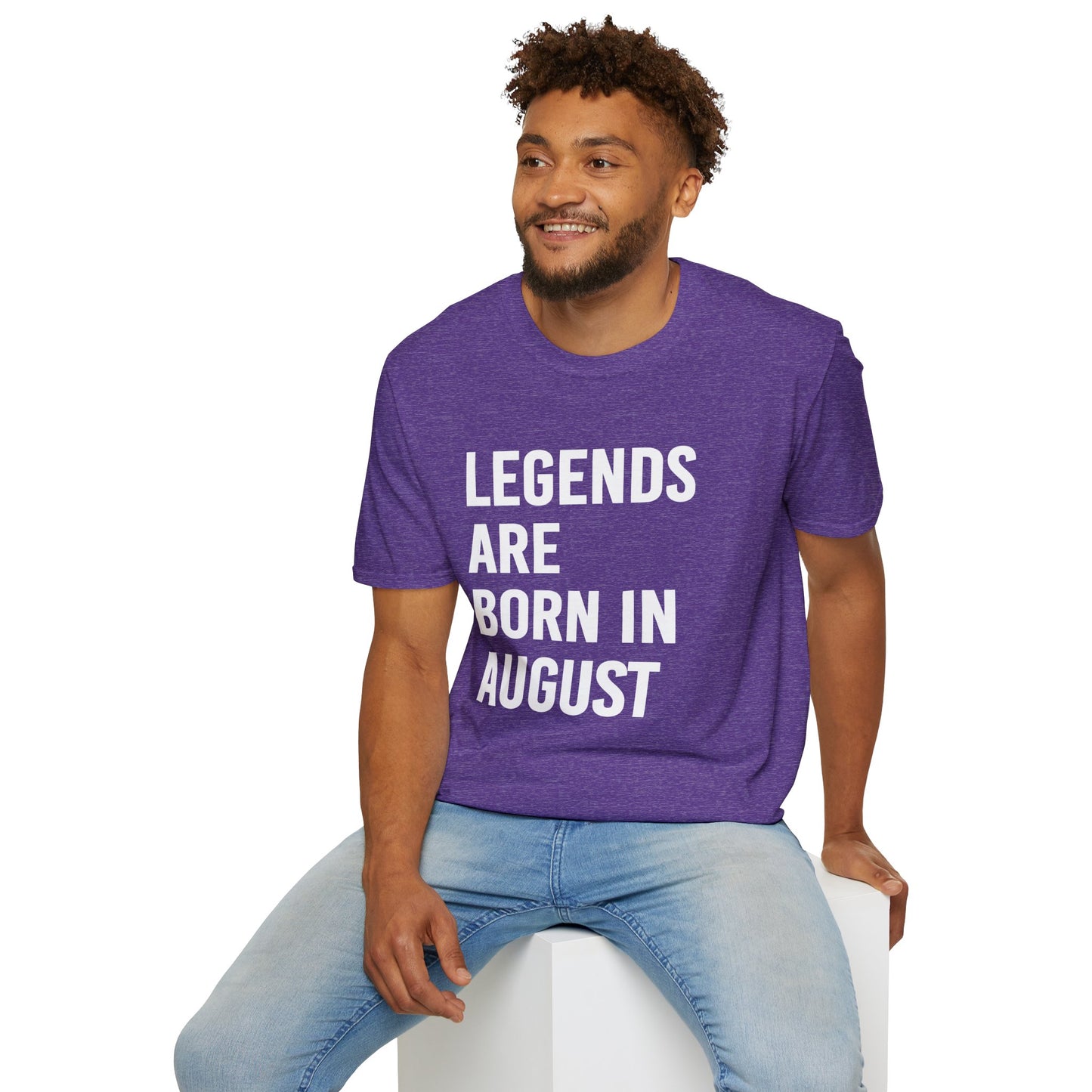 Legends Born in August Unisex T-Shirt