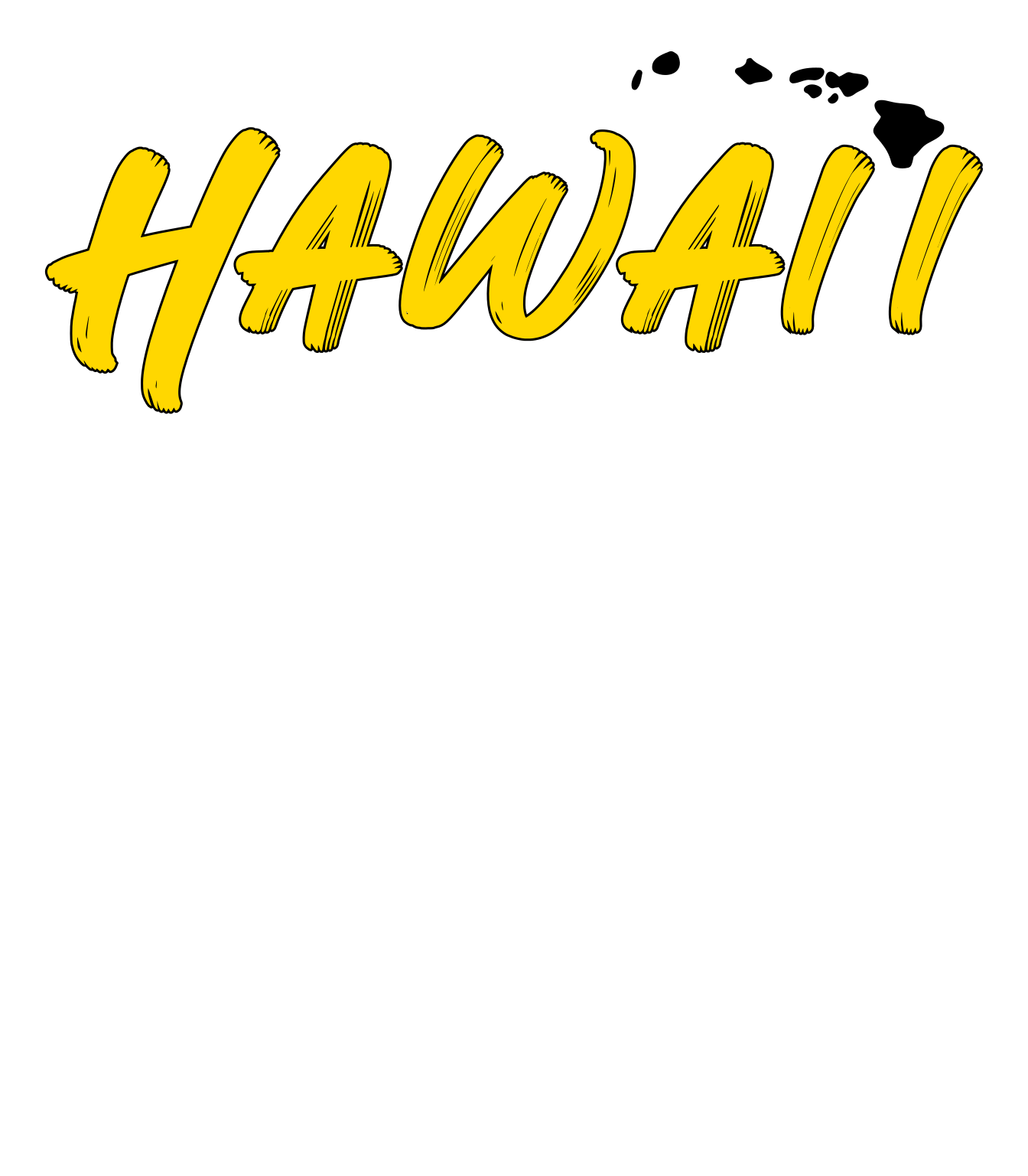 Shaka Brands | Graphic Tee's | Hawai'i Grey Crew Neck Shirt