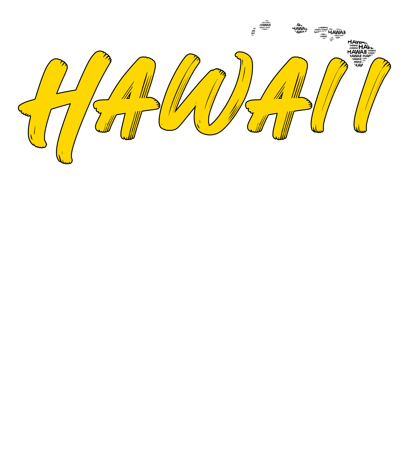 Shaka Brands | Graphic Tee's | Hawai'i Grey Crew Neck Shirt
