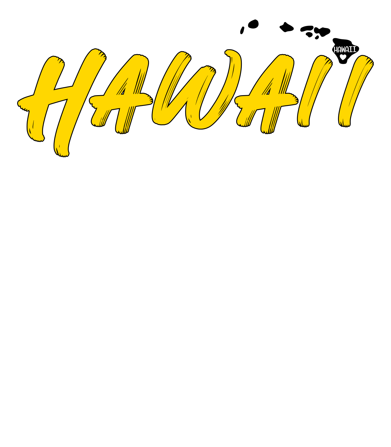 Shaka Brands | Graphic Tee's | Hawai'i Grey Crew Neck Shirt