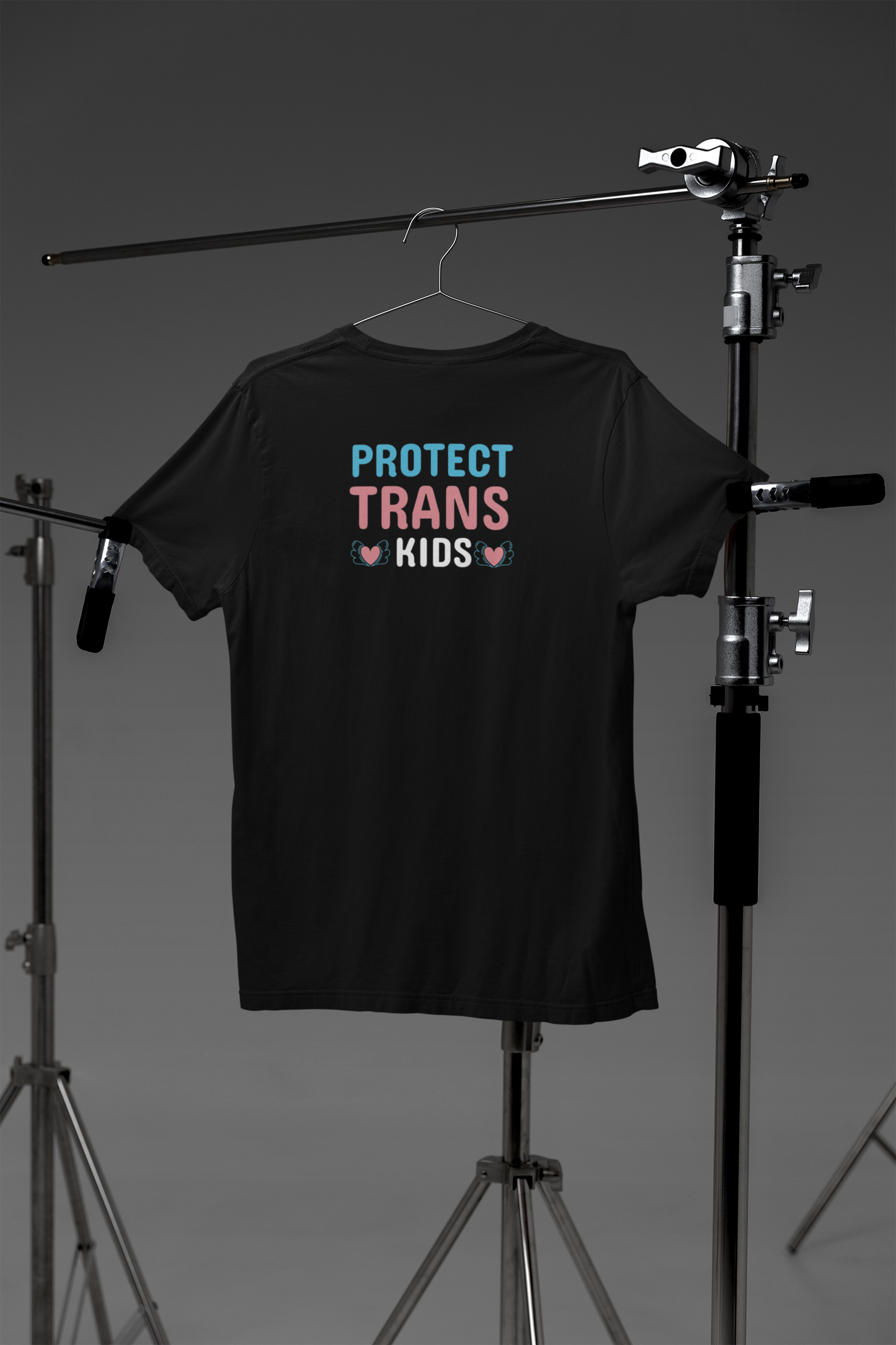 Shaka Brands | LGBTQ Pride Collection | Protect Trans Kids Crew neck T-Shirt