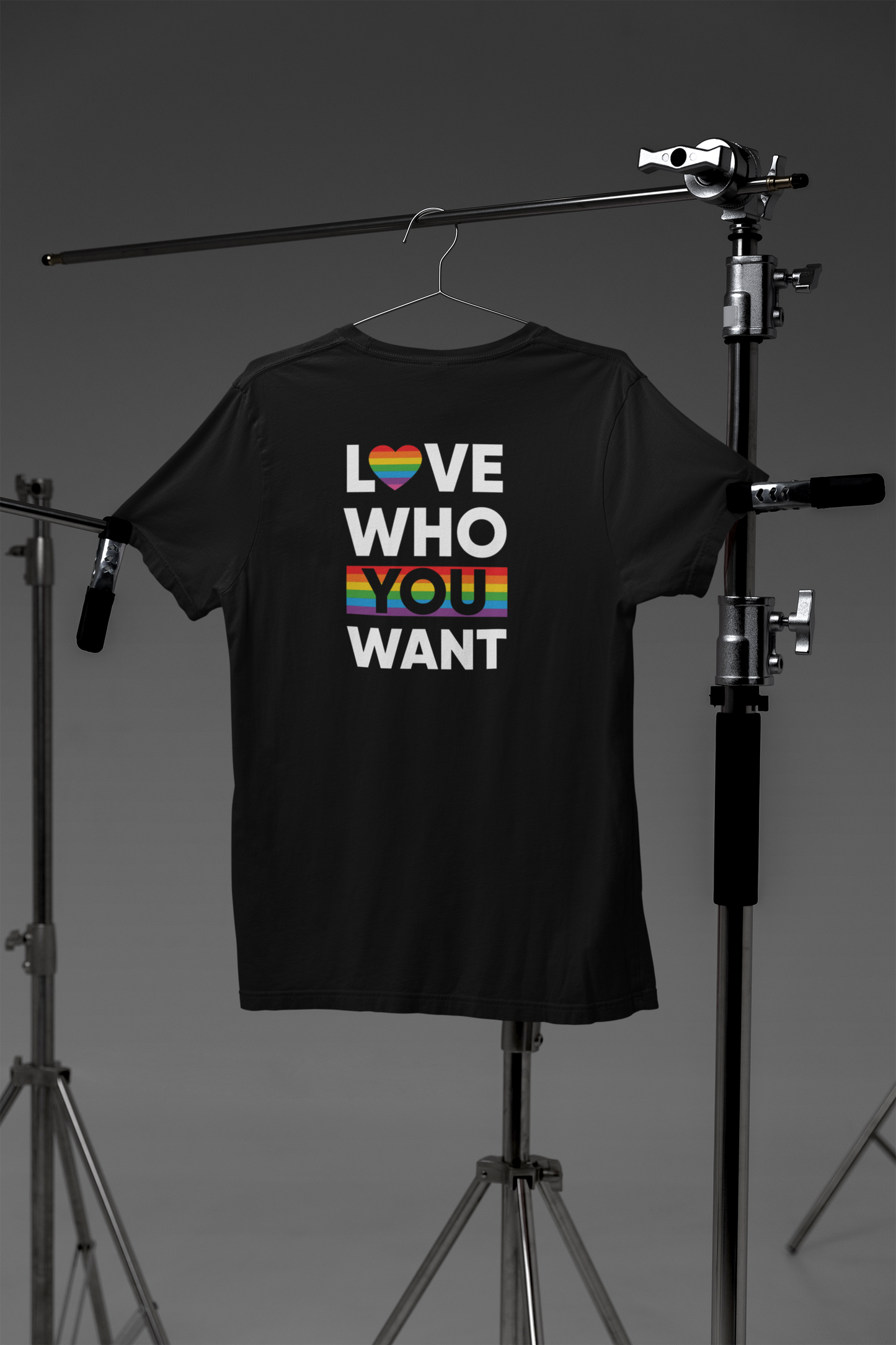 Shaka Brands | Graphic Tee's | Love who you want, Crew Neck T-Shirt