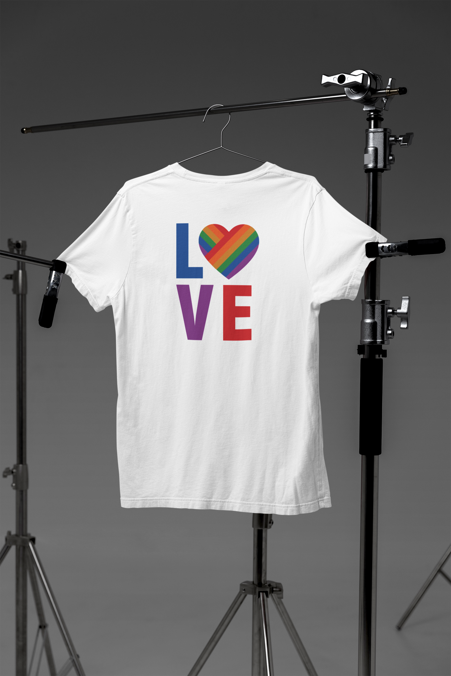 Shaka Brands | Graphic Tee's | LOVE, Crew Neck T-Shirt