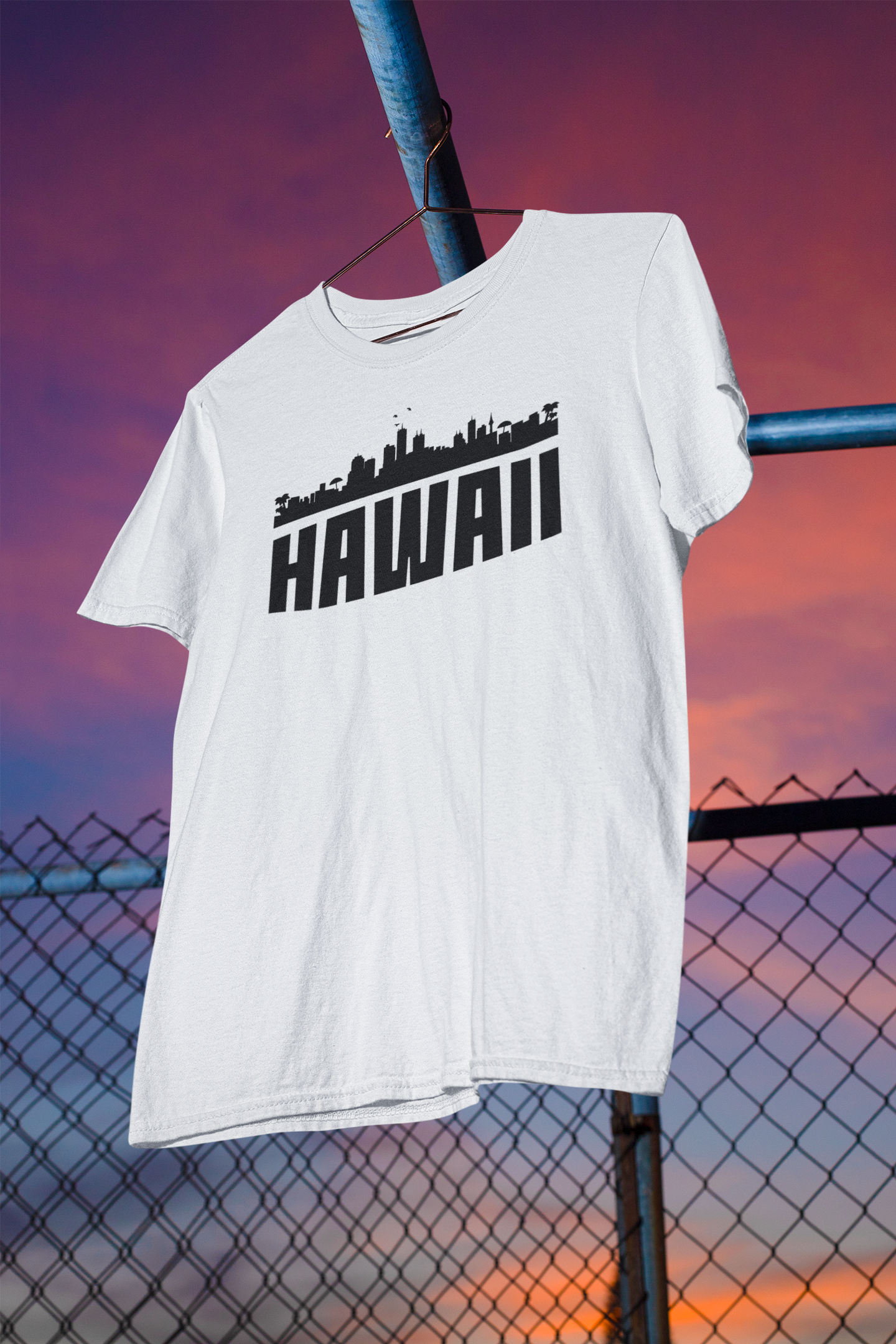 Shaka Brands | Aloha Collection | Hawaii Skyline T-shirt