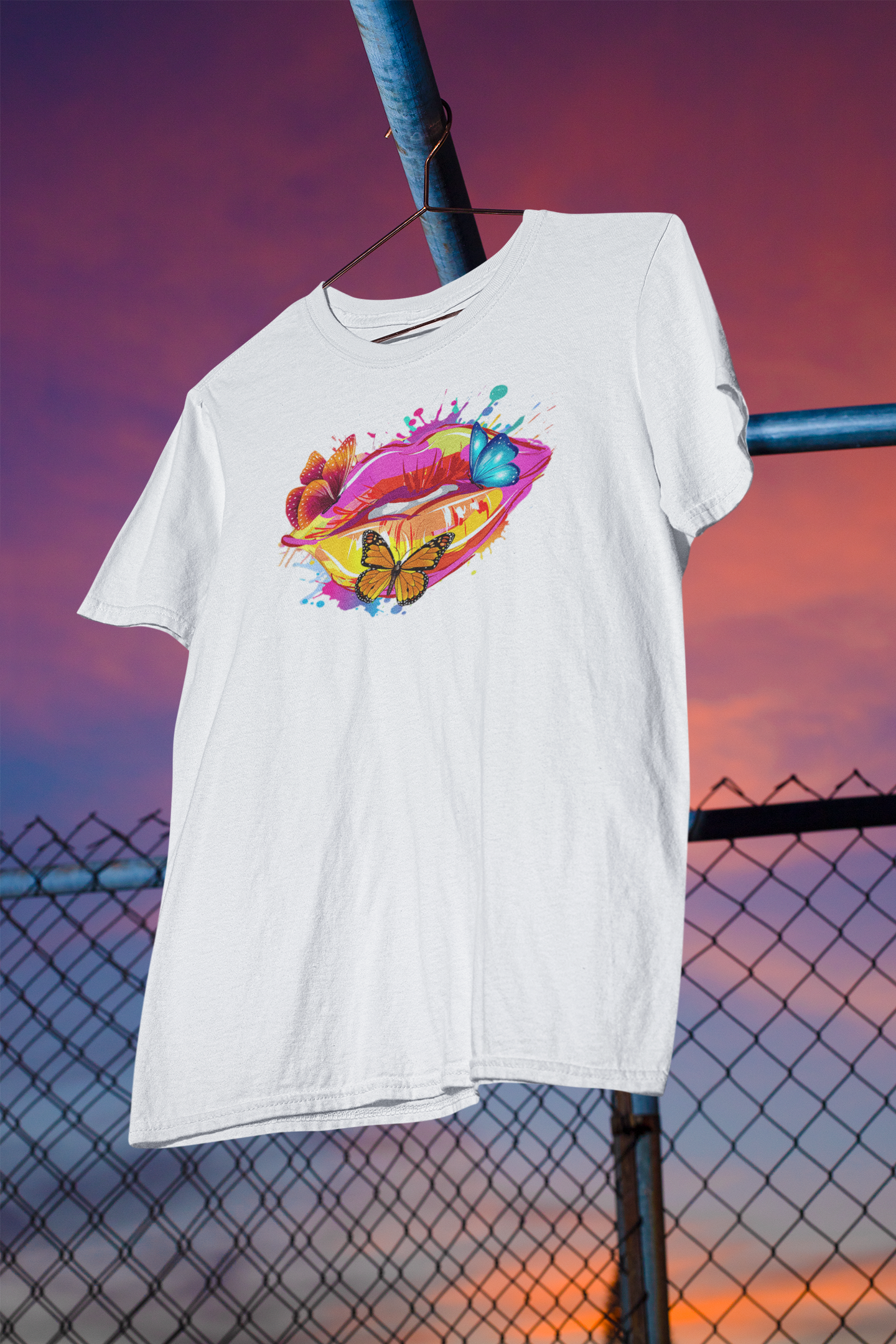 Shaka Brands | LGBTQ Pride Collection | Vibrant Color Lips with Butterflies
