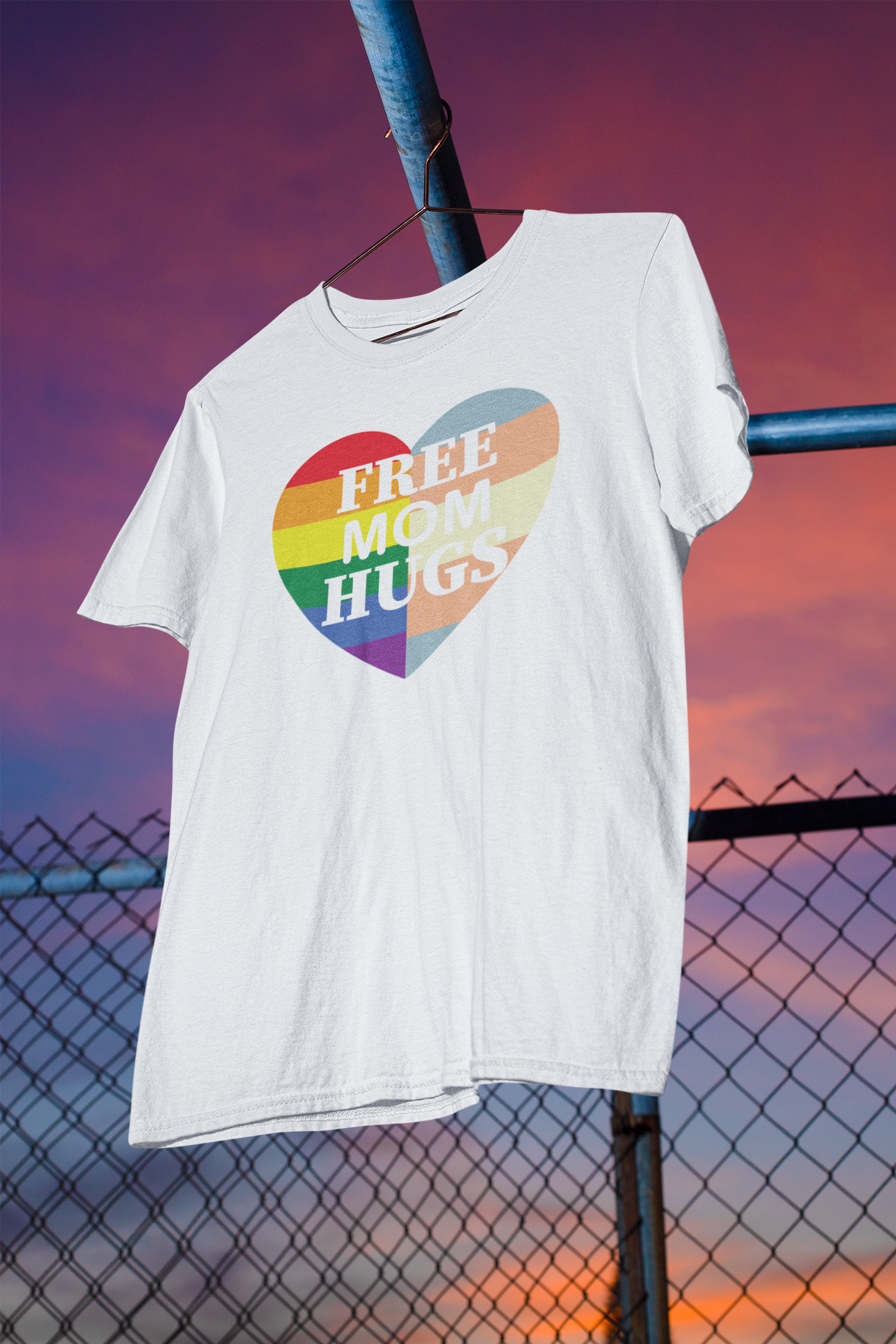 Shaka Brands | LGBTQ Pride Collection | Free Hugs LGBTQ T-Shirt