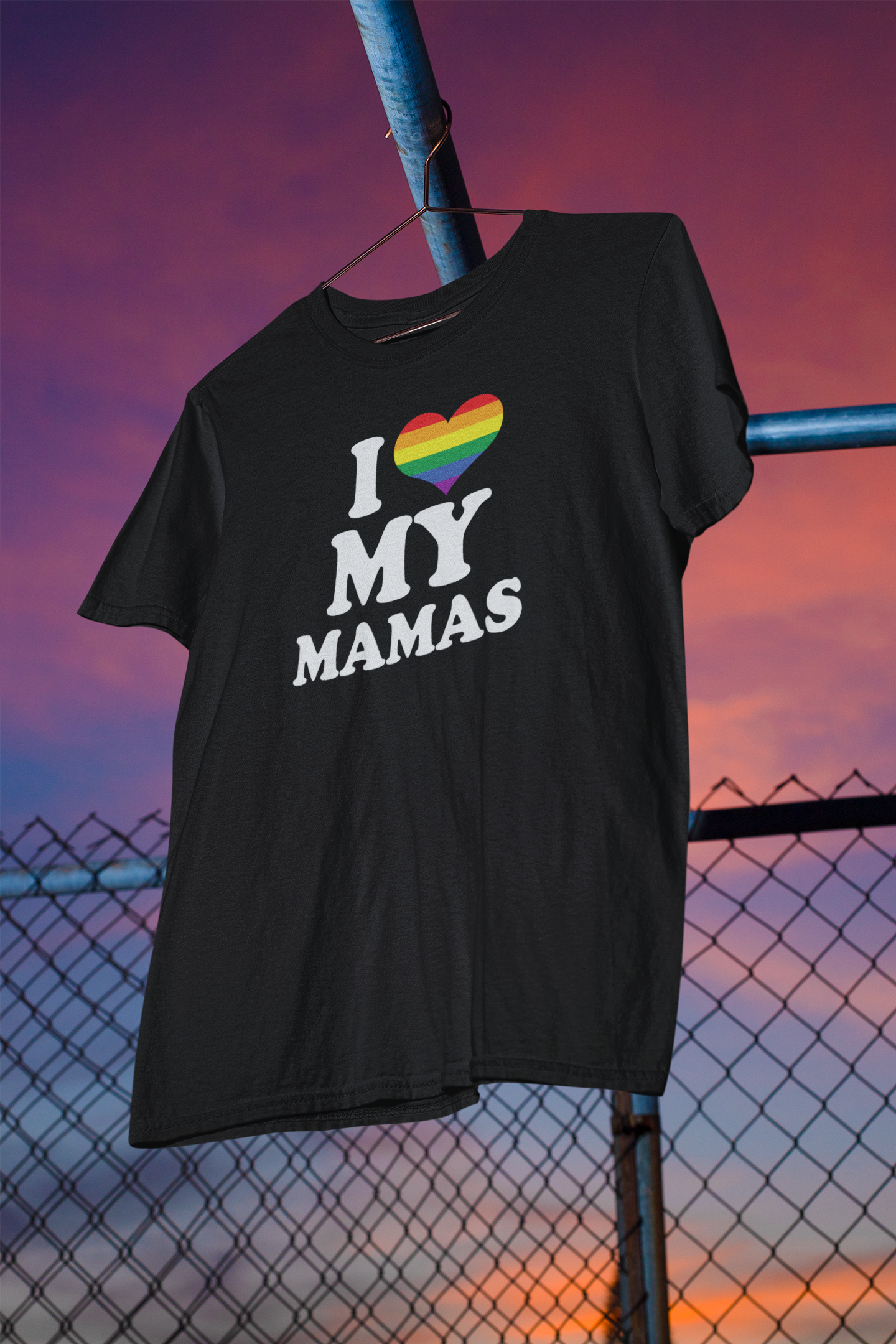 Shaka Brands | LGBTQ Pride Collection | I Love My Mamas T-Shirt