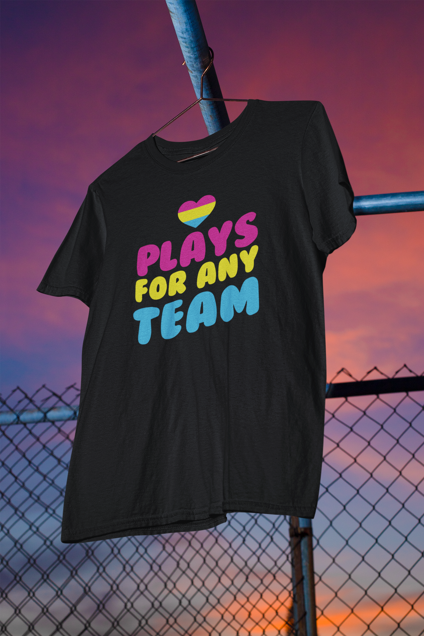 Shaka Brands | LGBTQ Pride Collection | Plays For Any Team T-Shirt