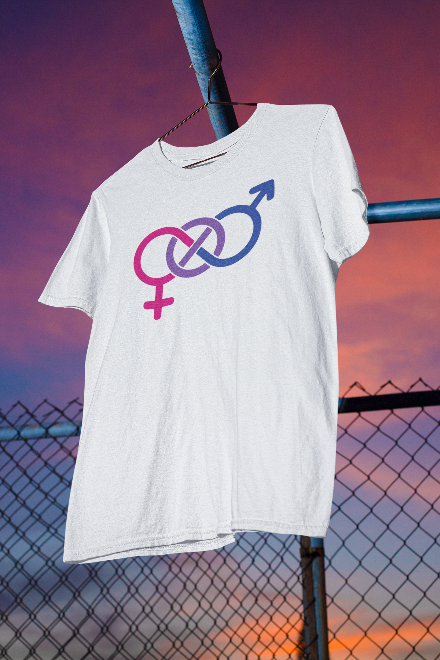 Shaka Brands | LGBTQ Pride Collection | Gender Unity, Bisexuality, and Inclusivity T-Shirt