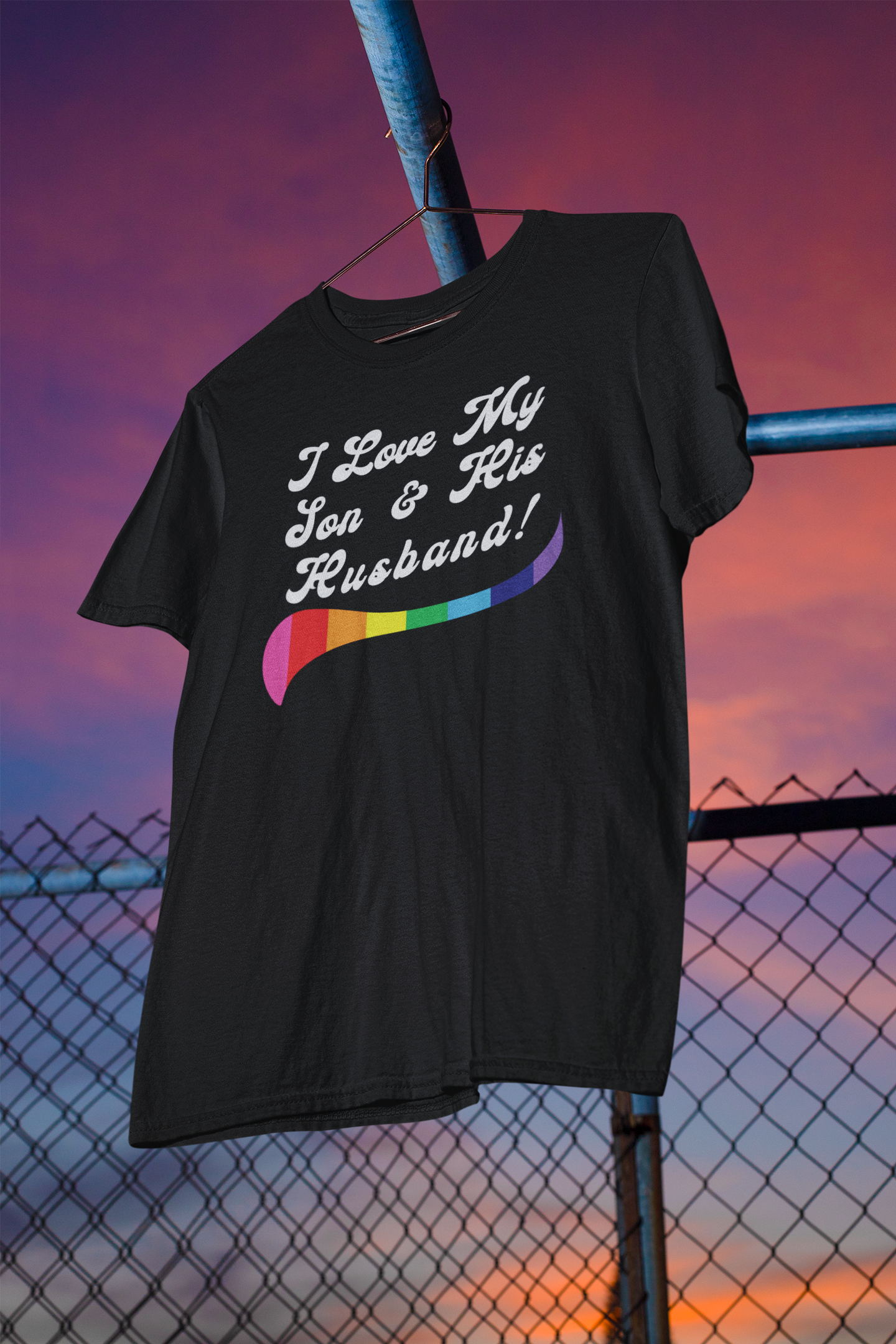 Shaka Brands | LGBTQ Pride Collection | I Love My Son and His Husband T-Shirt