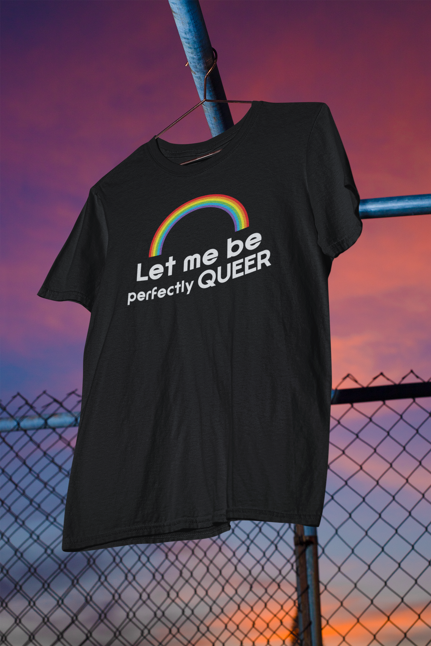 Shaka Brands | LGBTQ Pride Collection | Let Me Be Perfectly Queer T-Shirt