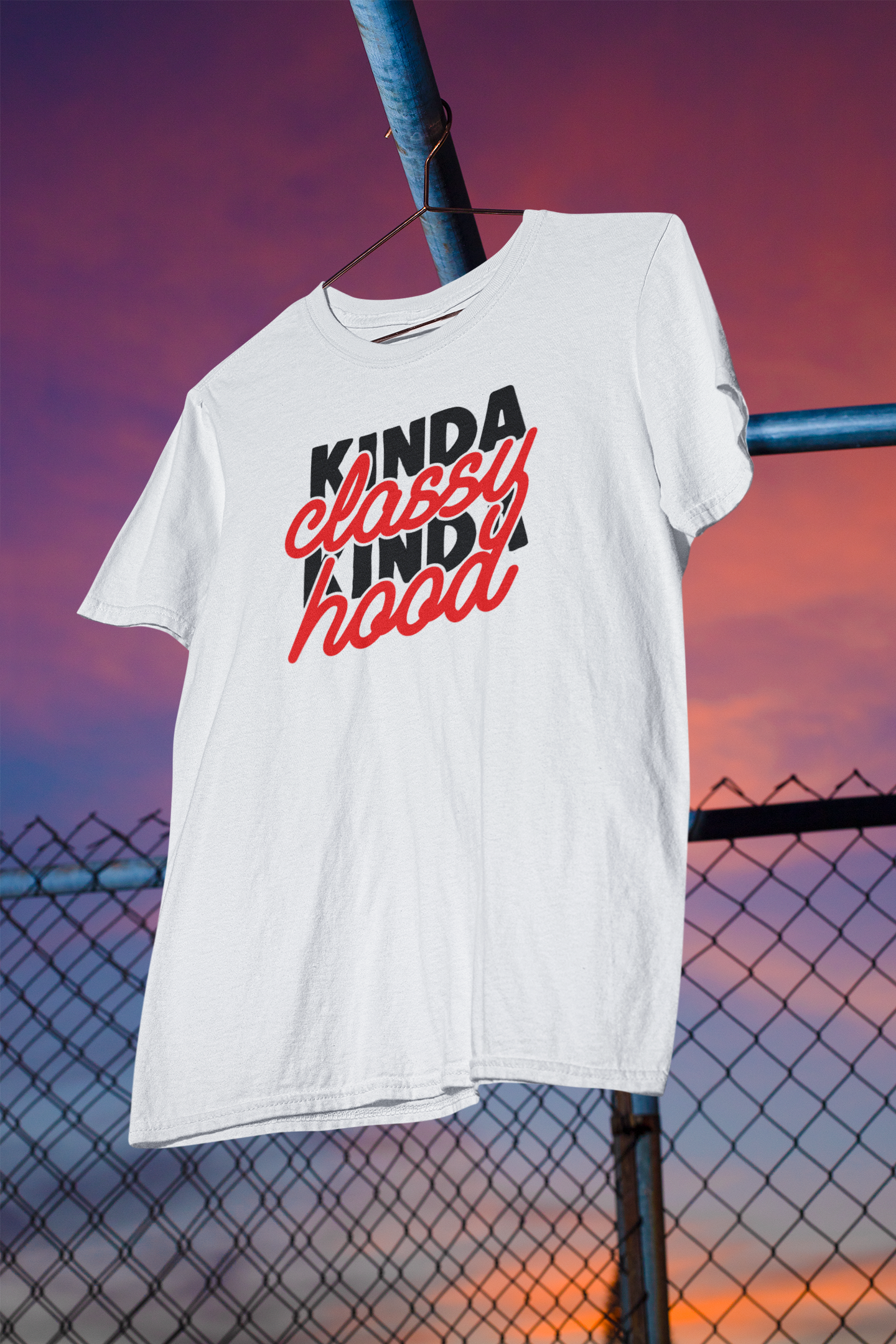 Shaka Brands | Graphic Tees | Kinda Classy, Kinda Hood T-Shirt