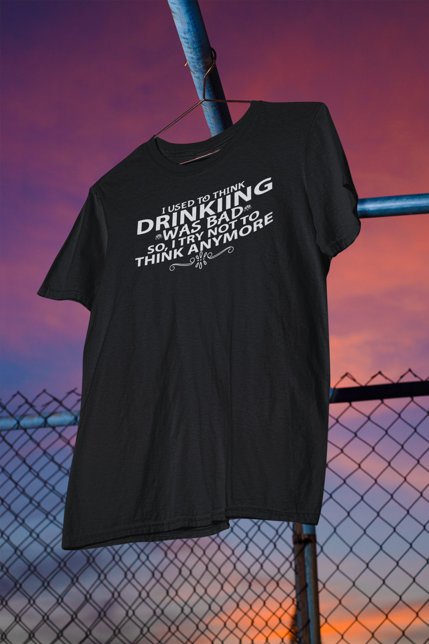 Shaka Brands | Graphic Tees | I Used To Think Drinking Was Bad T-Shirt