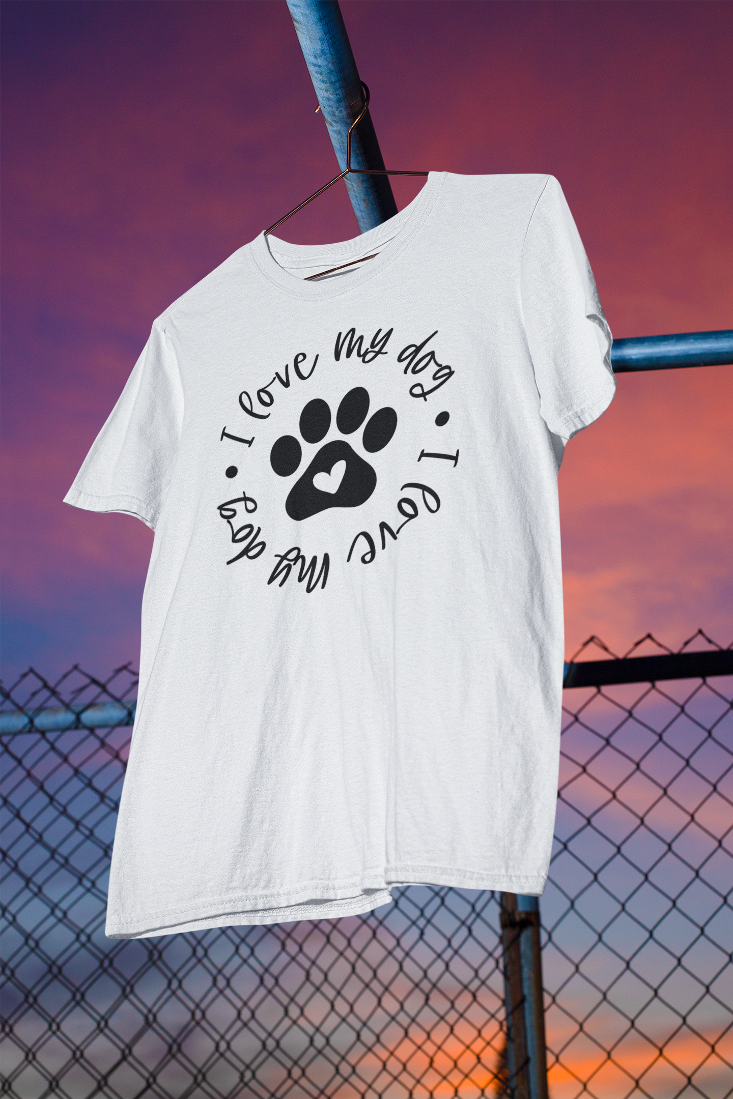 Shaka Brands | Graphic Tees | I Love My Dog T-Shirt