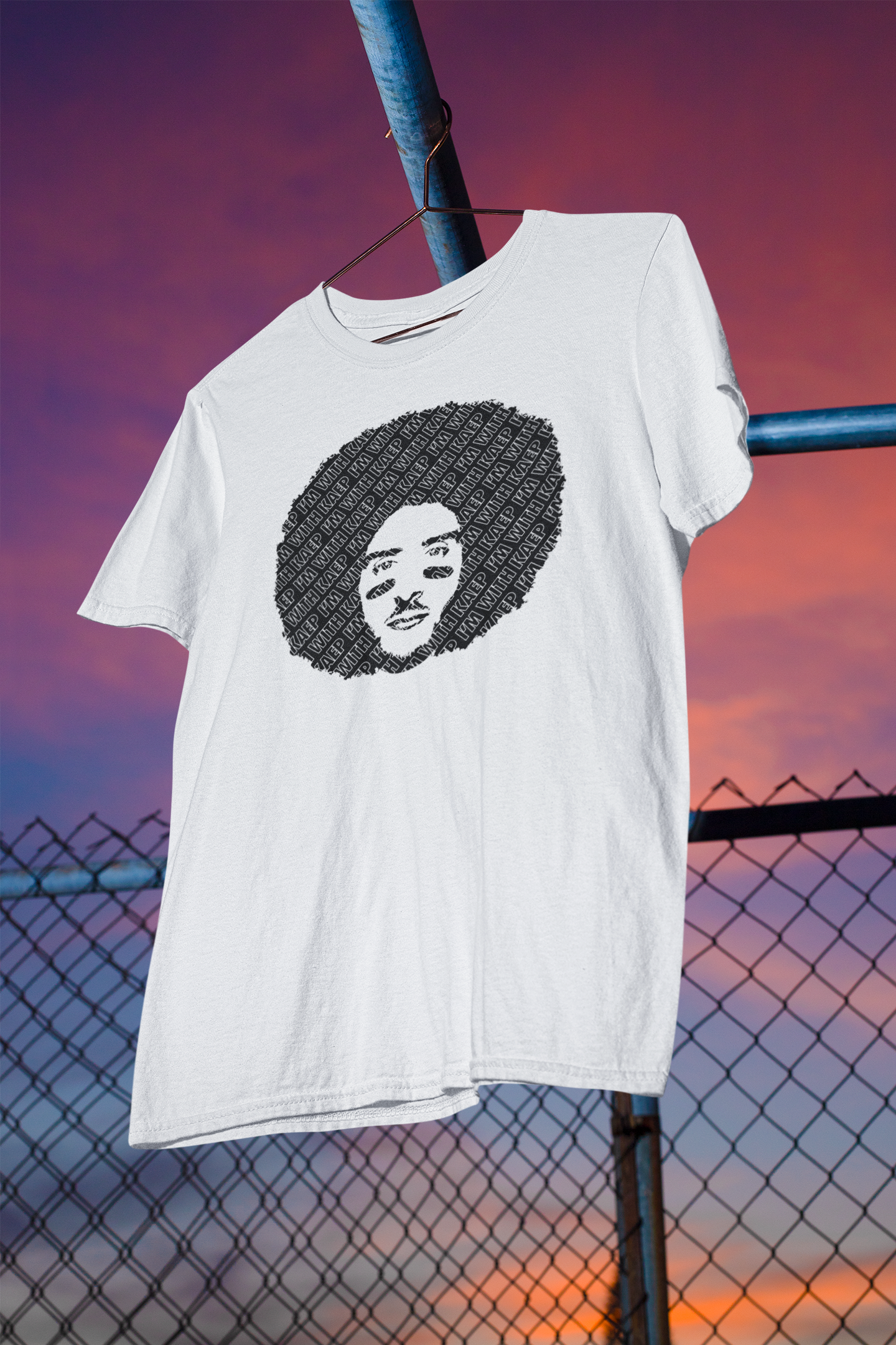 Shaka Brands Im With Kaep Graphic T Shirt