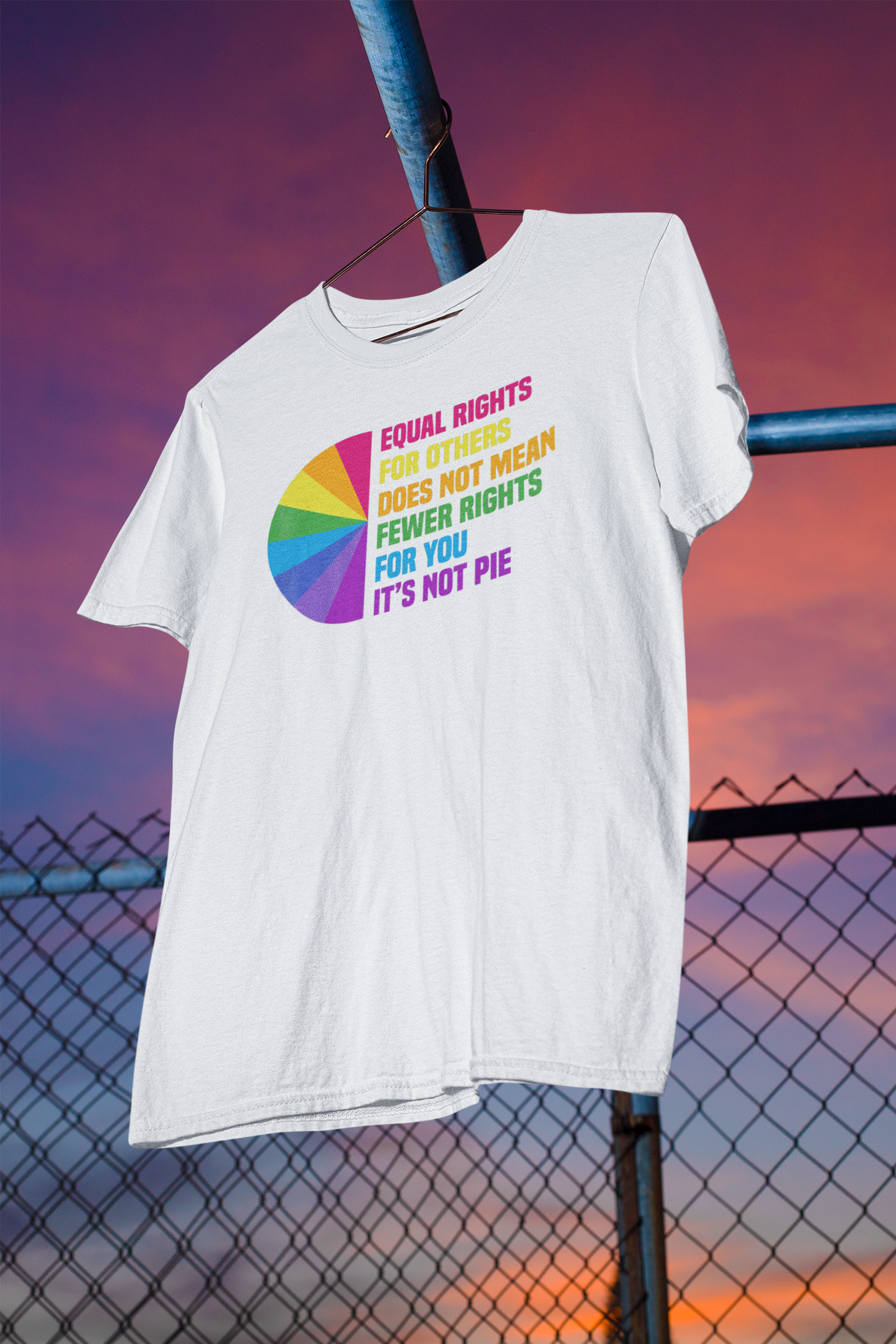 Shaka Brands | Graphic Tees | Equal Rights For All Doesn't Mean Fewer Rights for You PRIDE T-Shirt