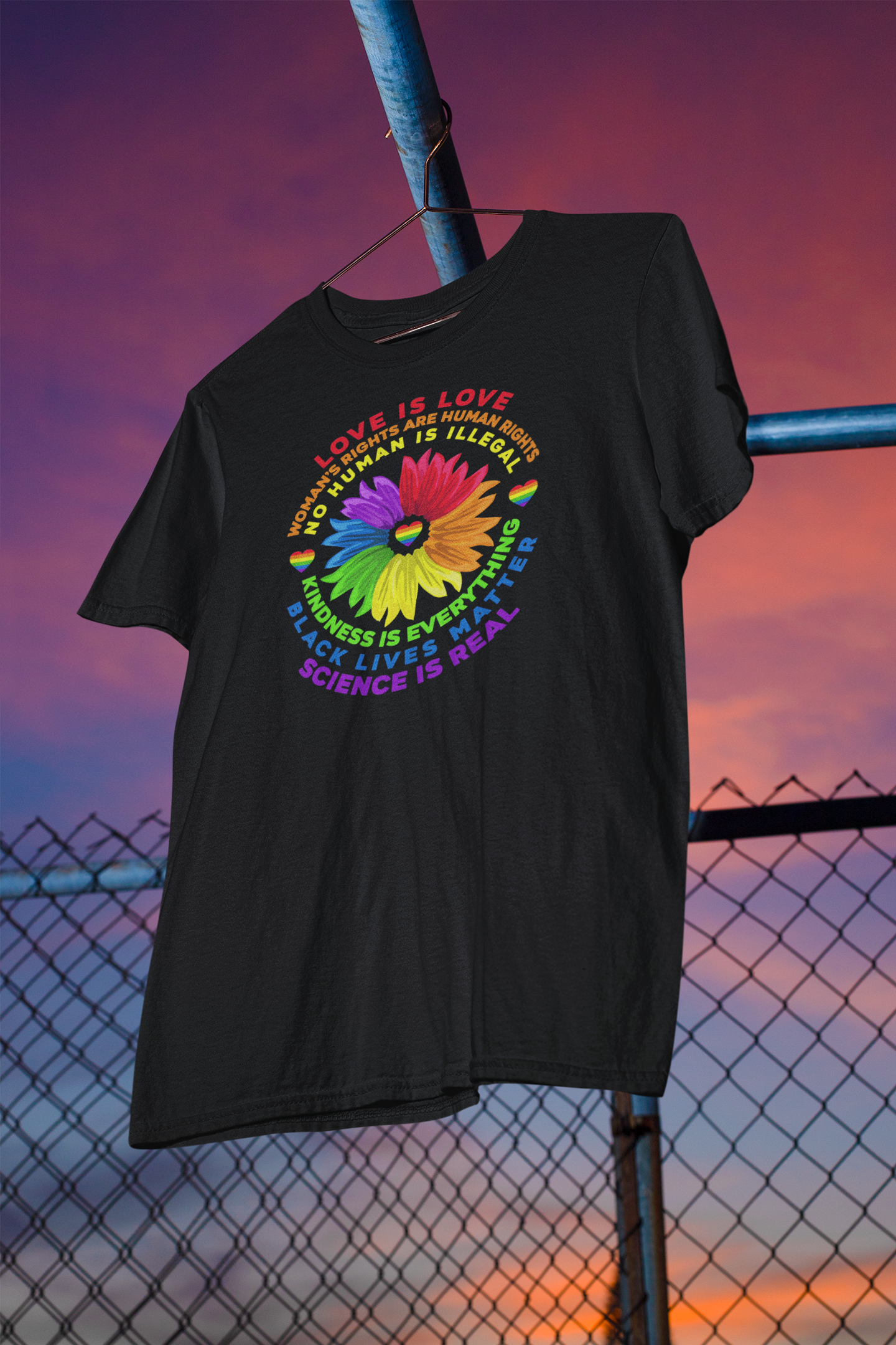 Shaka Brands | Graphic Tees | Science IS Real, Black Lives Matter... PRIDE T-Shirt