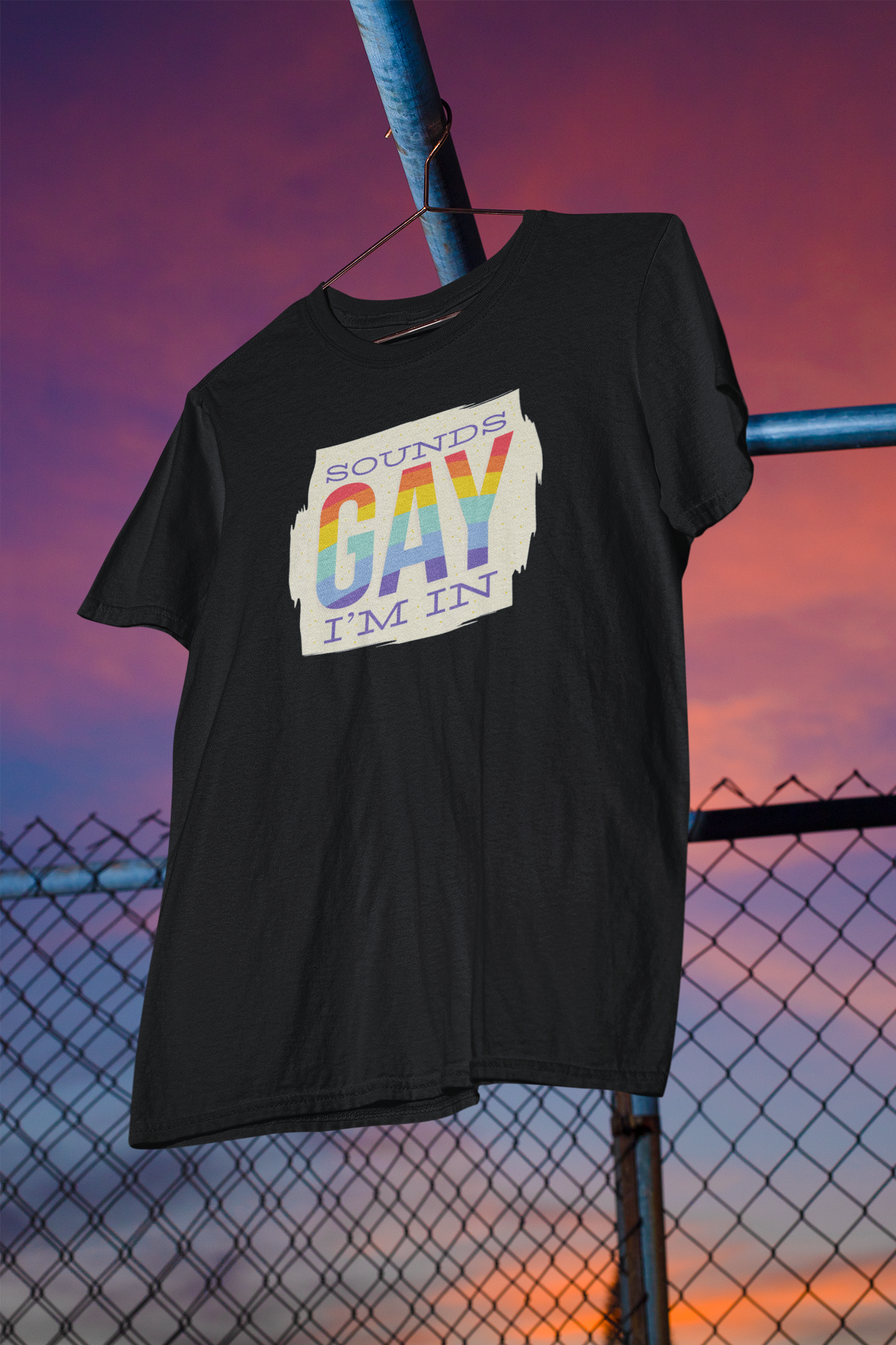 Shaka Brands | Graphic Tees | Sounds Gay, I'm In PRIDE T-Shirt