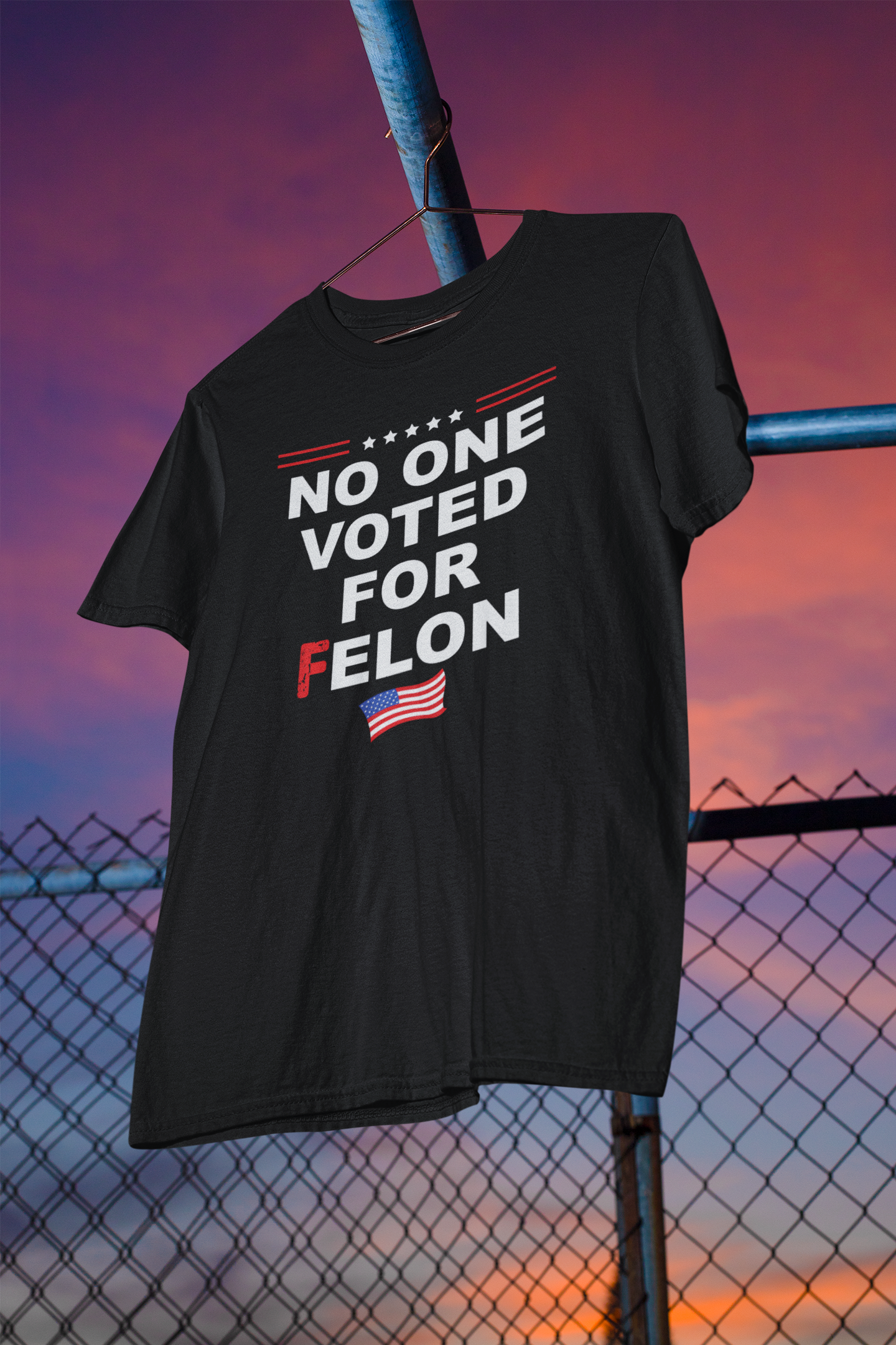 Shaka Brands | Political Tee Collection | No One Voted For F-Elon T-shirt