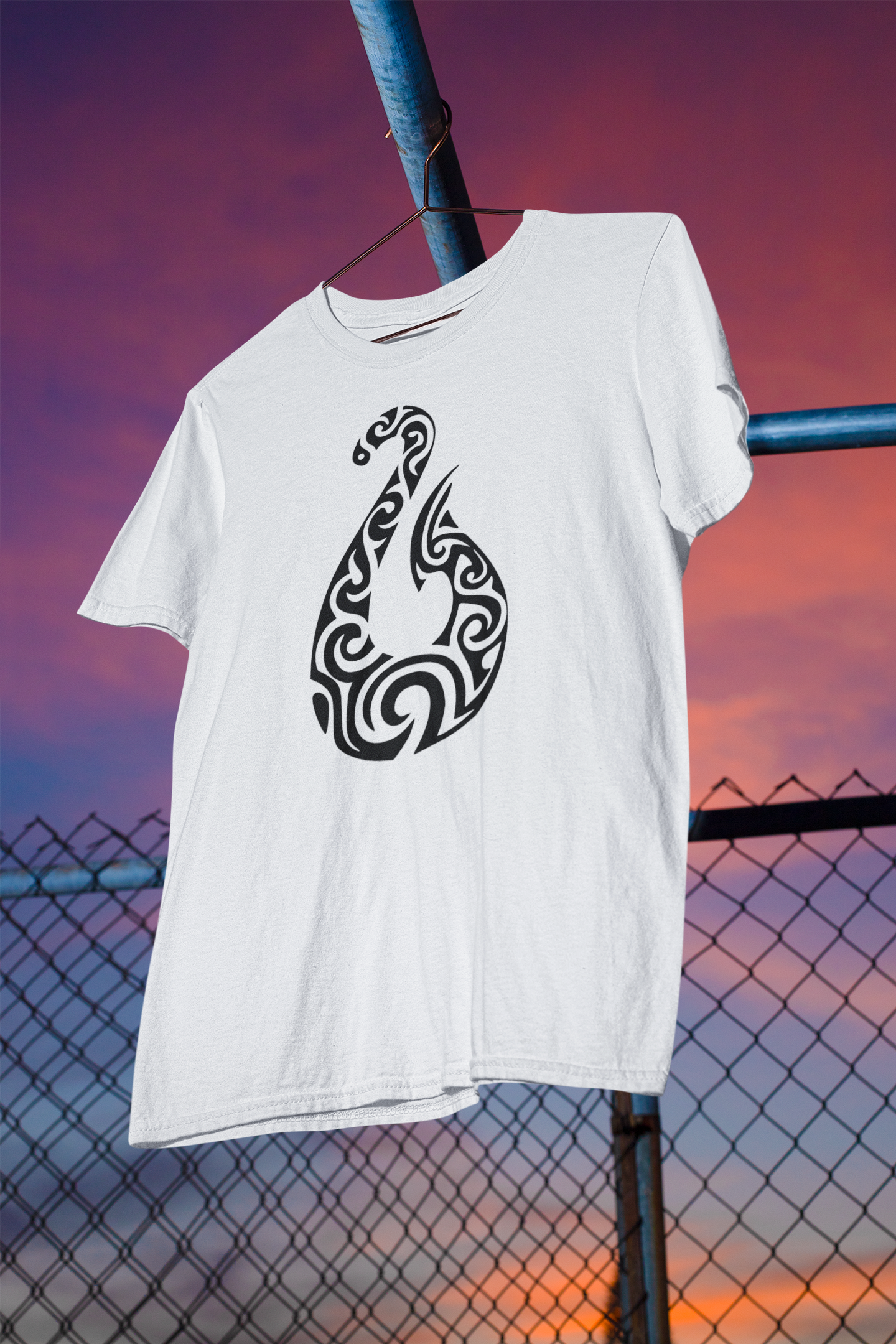 Shaka Brands | Aloha Collection | Polynesian Fish Hook T-shirt