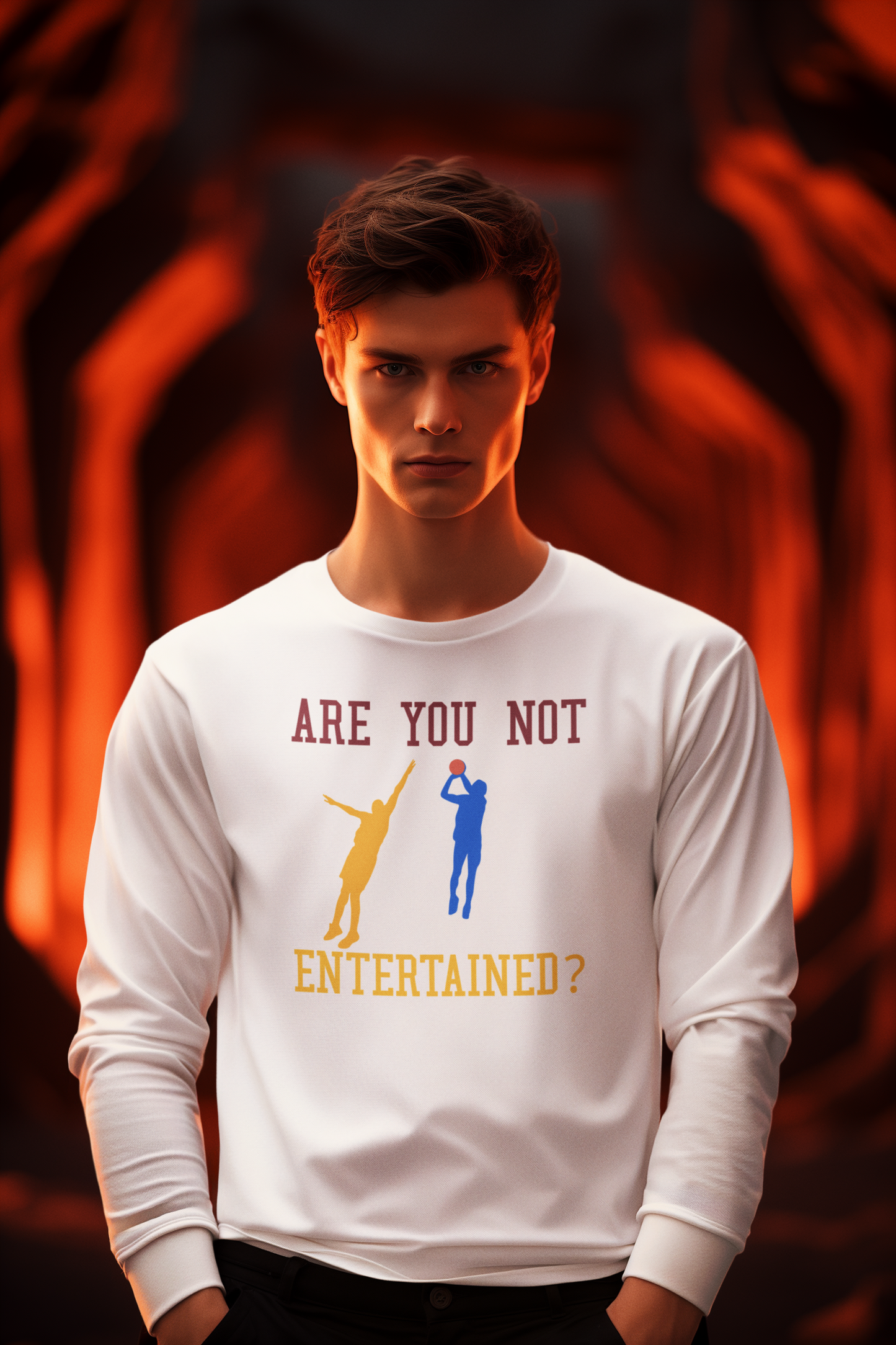 Shaka Brands | Graphic Tee's | Are You Not Entertained? Nuggets Shirt